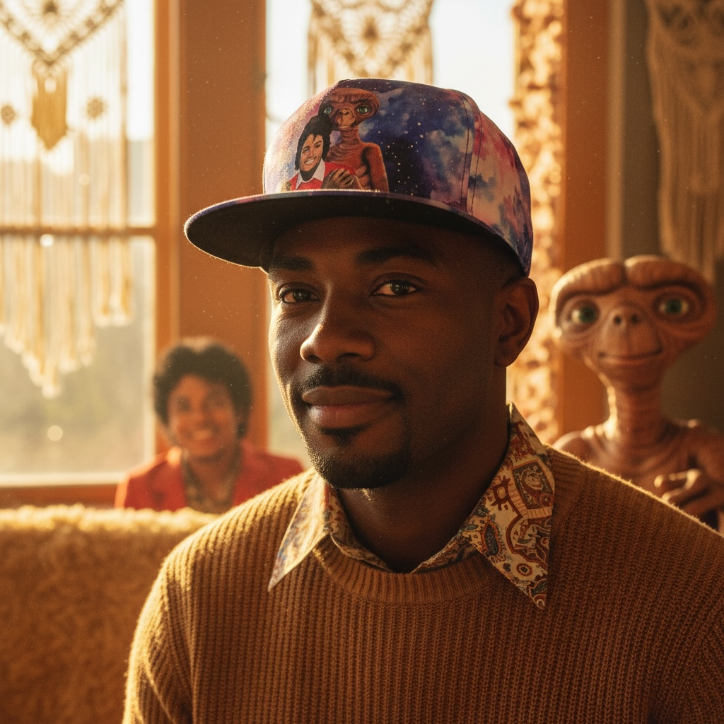 Michael Jackson & E.T. Cosmic Hat