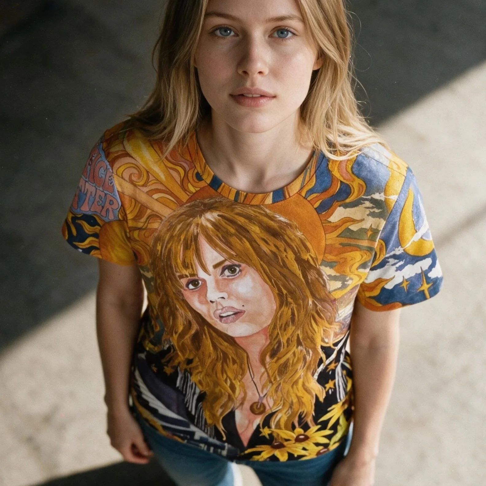 Grace Potter Grand Point North 2026 Live-Painted 100% Cotton Tee