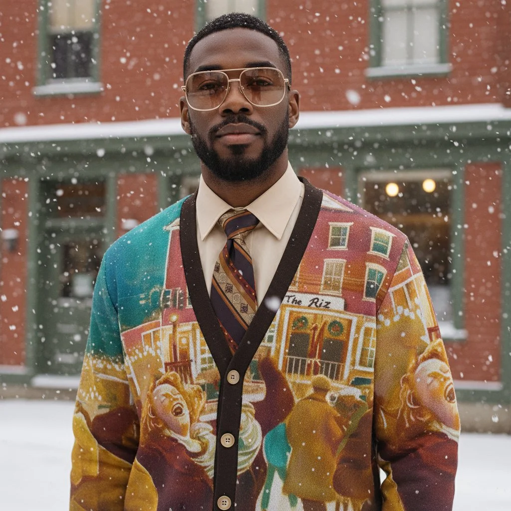 The Rez Snow Day Corduroy Cardigan