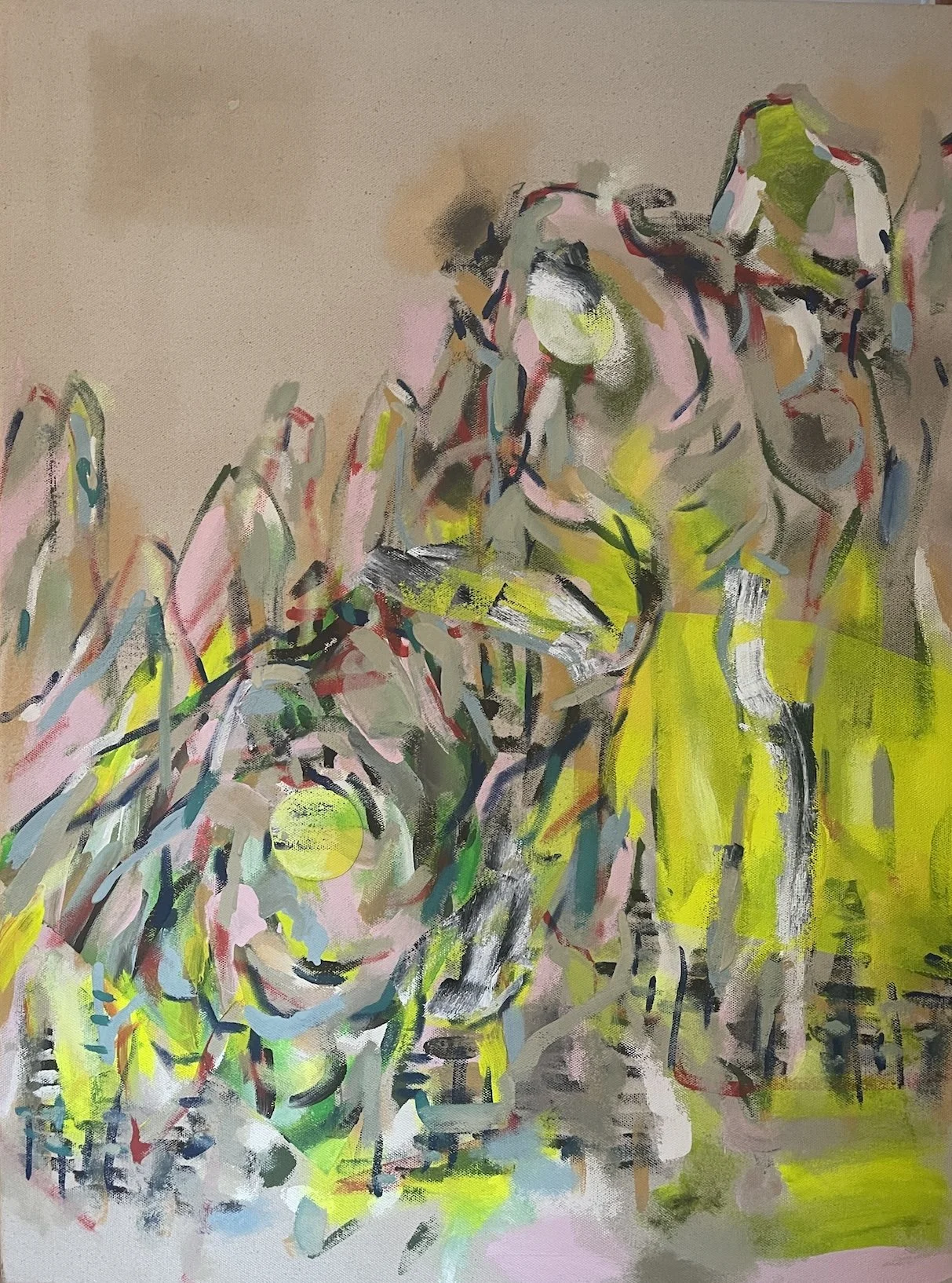 Shasha Hu_Yellow Mountain_2023_oil, acrylic on canvas_40x60.JPG