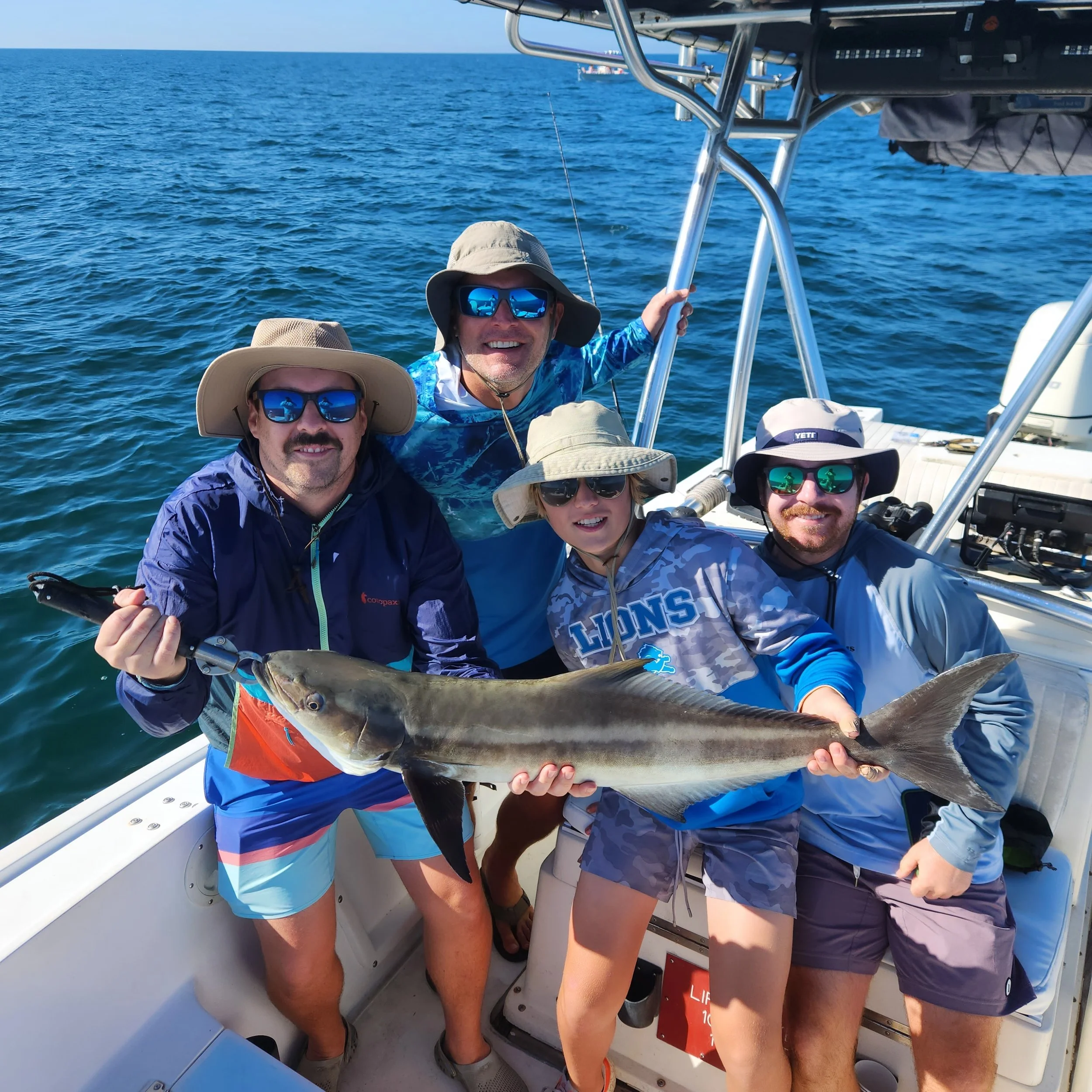 Giant Fish Caught on a Nearshore Fishing Charter in Sarasota, FL