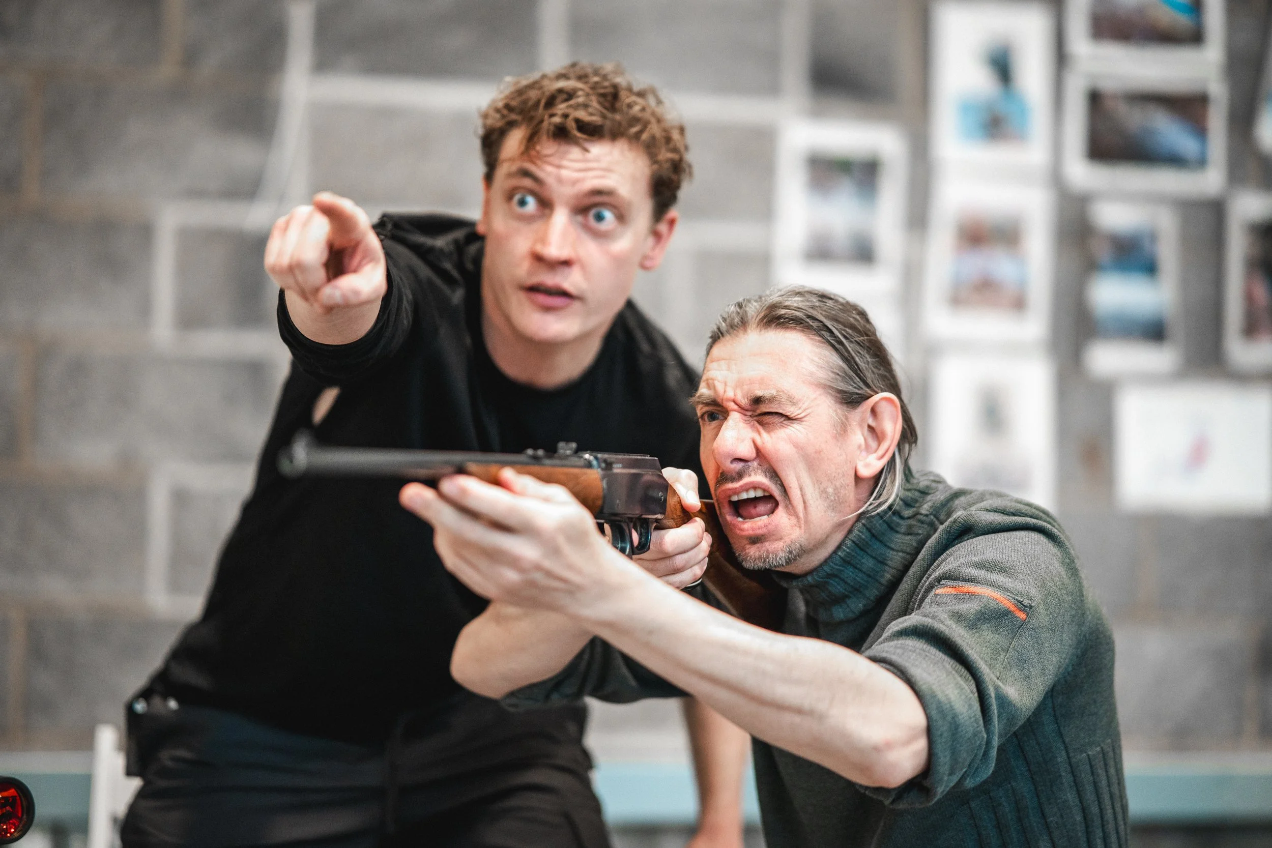 Rehearsals for Olga Braga's Donbas at Theatre503, 2026