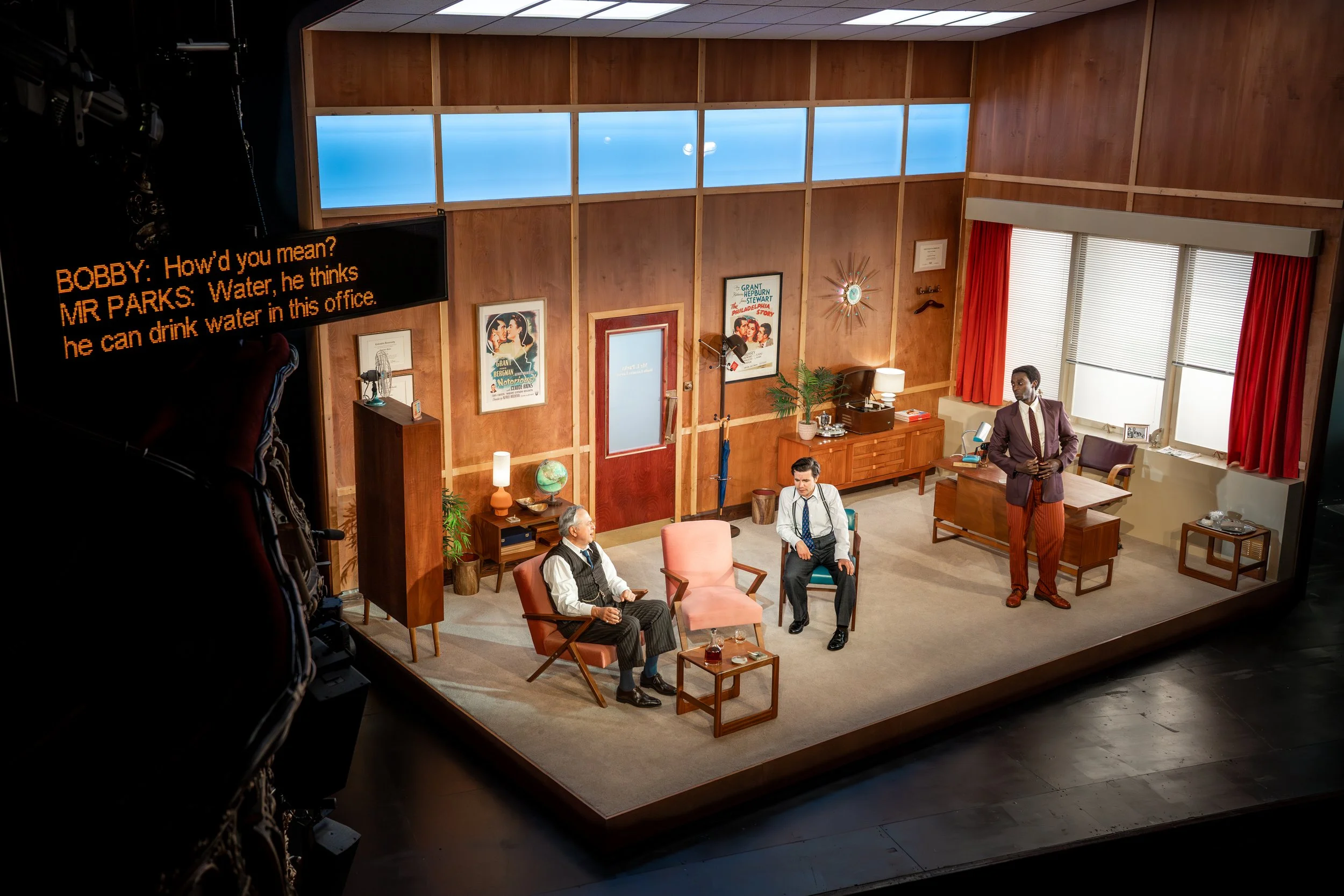 Retrograde (captioned performance) at The Apollo Theatre (for Stagetext), 2025