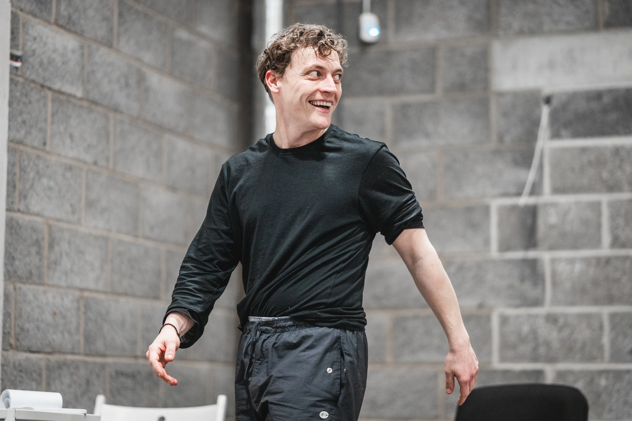 Rehearsals for Olga Braga's Donbas at Theatre503, 2026