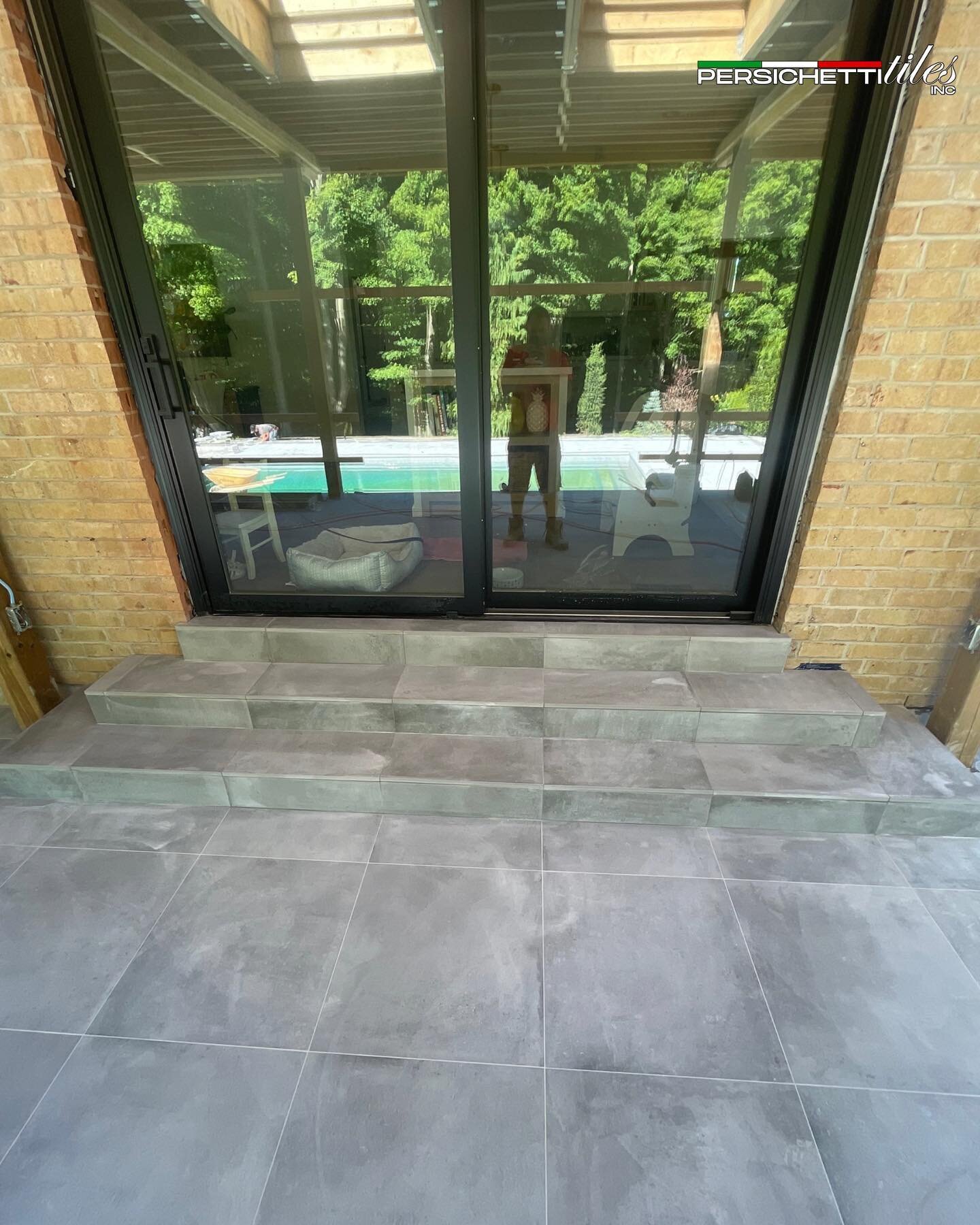 There is no elevator to success, you have to take the stairs !! 

We love how this one turned out, and we can&rsquo;t wait for more to come !! 

Swipe to check out our amazing work !! 

#tile #tiles #tiledesign #tilestyle #tilework #outdoor #outdoort