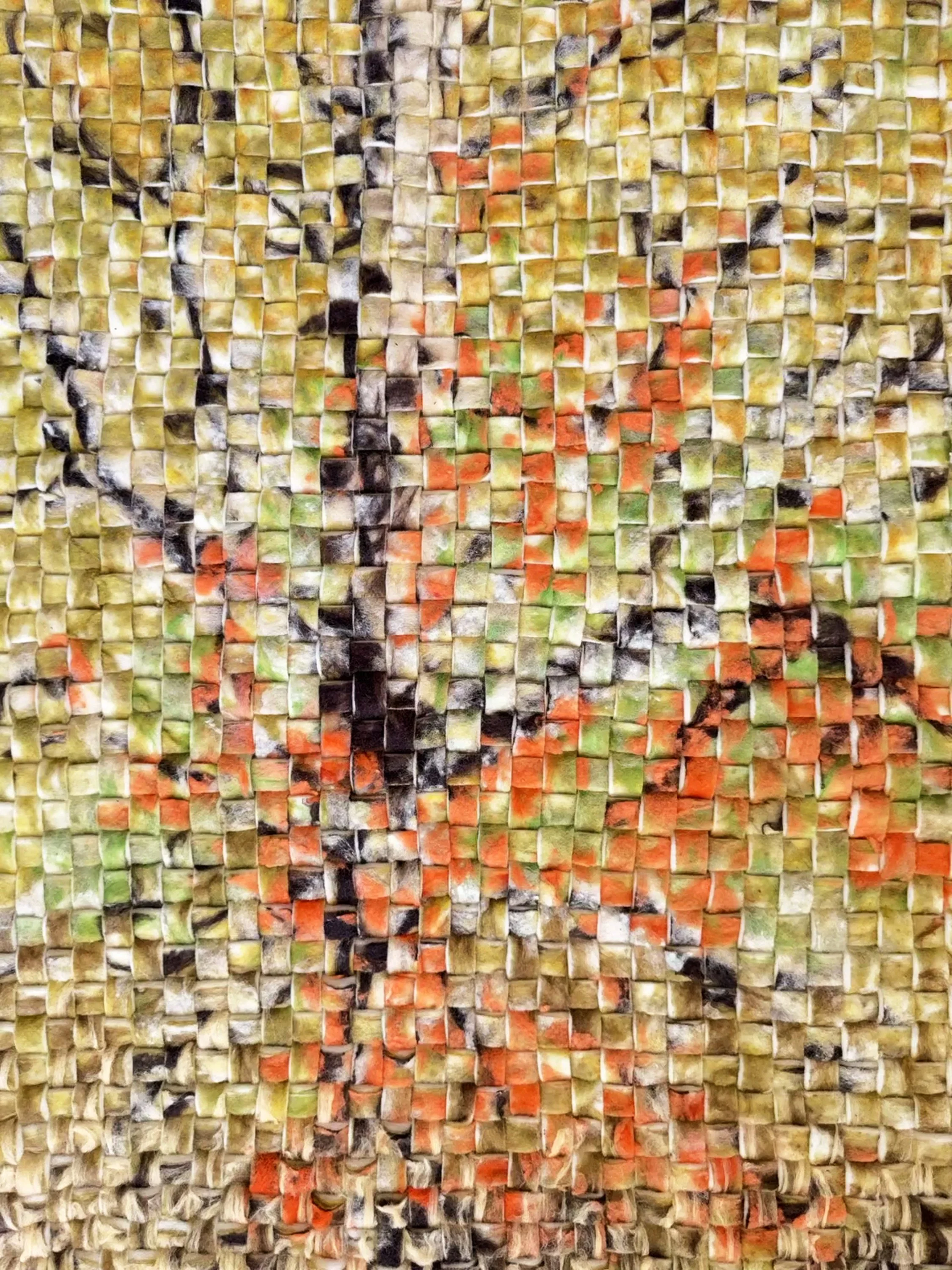 "After the Fall"
Felt, Acrylic on Canvas
36" x 48"