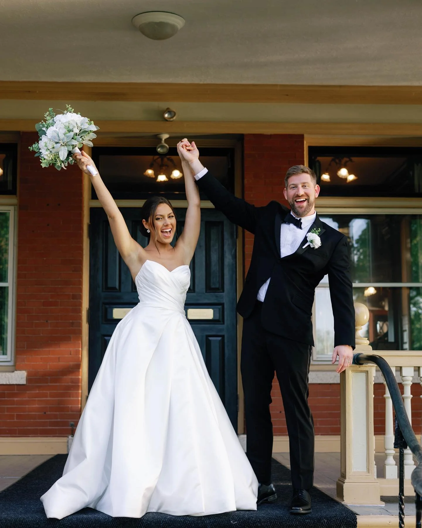 Congratulations to the happy couple! Their wedding was truly something special 🤍