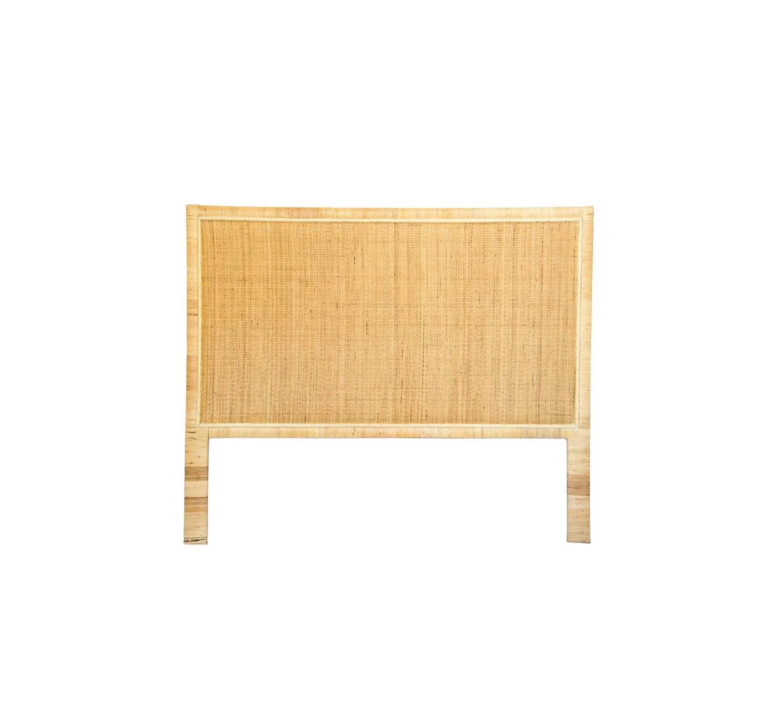Coastal rattan headboard — That's Furniture & Bedding