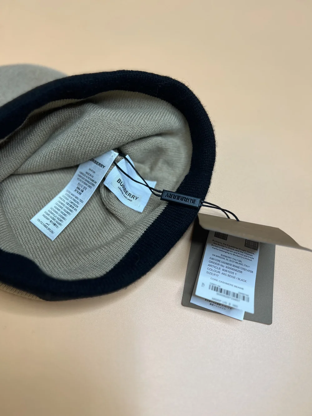 BURBERRY Cashmere Beanie — ShopFarashasCloset