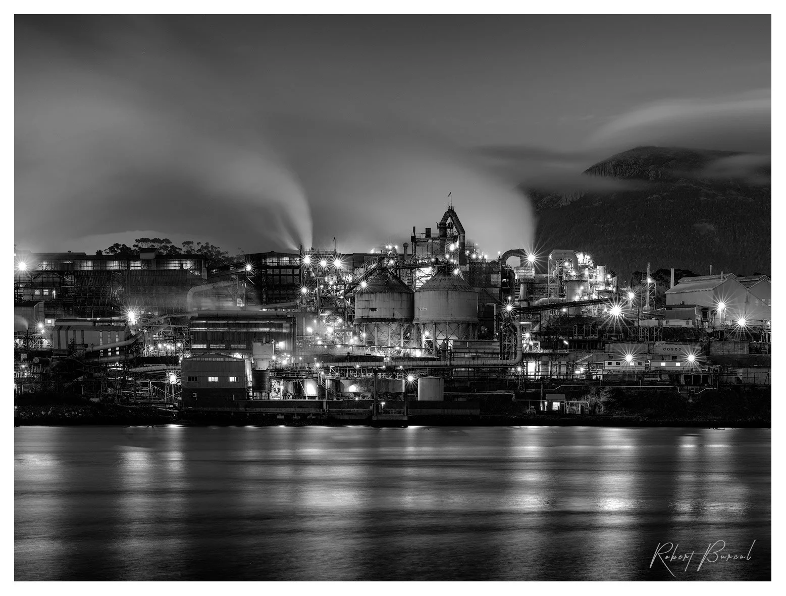 Zinc works Hobart