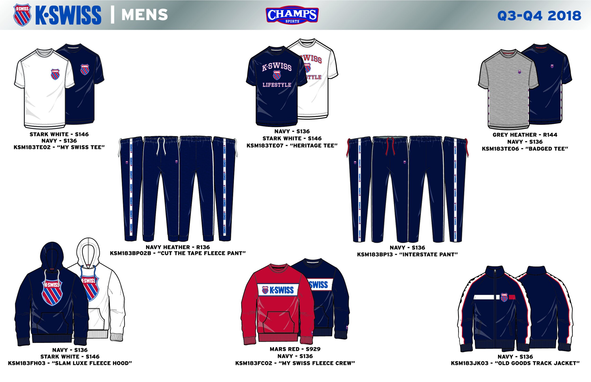 Bought styles for Champs Online
