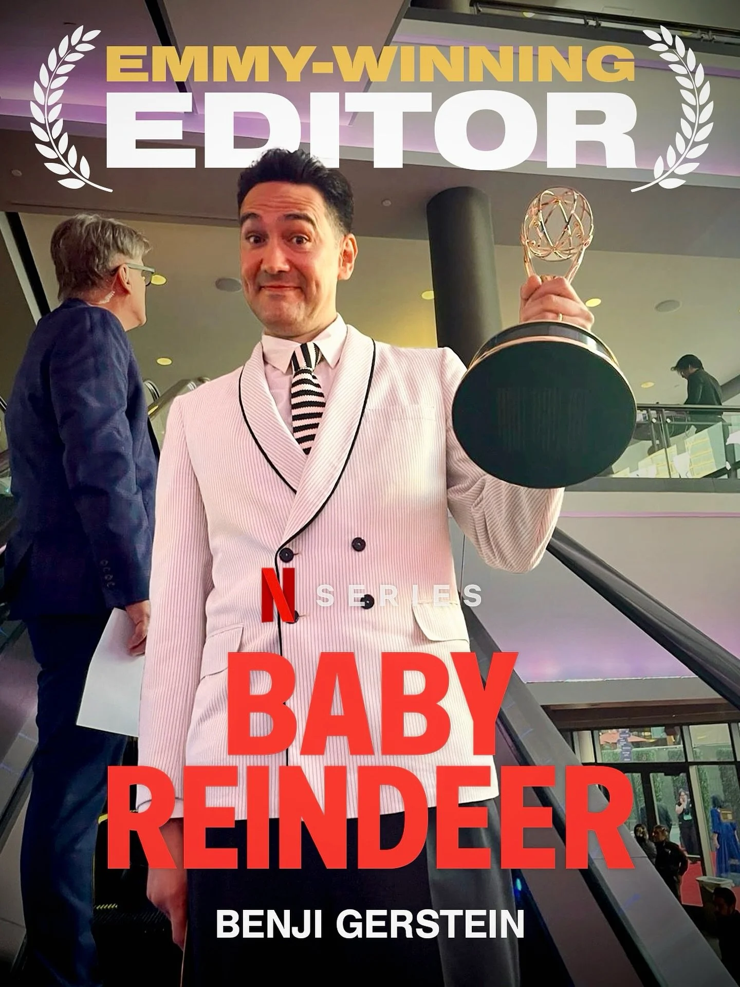 Want to know how to cut it as an Editor? ✂️

In a brand-new episode of the podcast, Benji Gerstein (@benjamincuts) takes a break from his busy schedule to tell us all about his job - including his award-winning work on the smash-hit @netflix show, &l