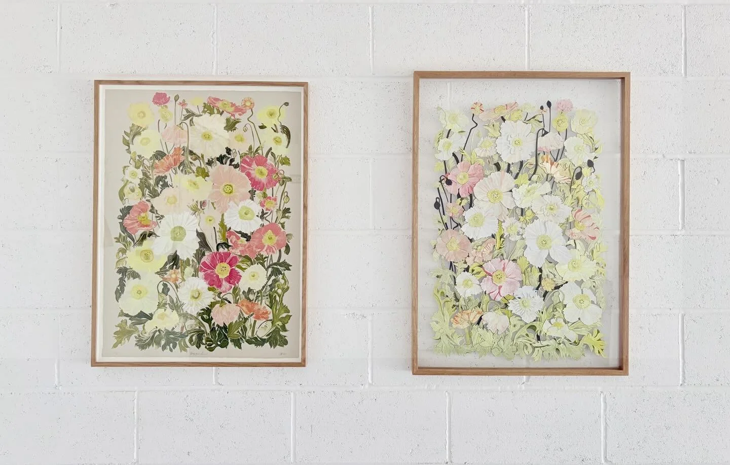 Popping these here as they&rsquo;ve not really had a proper share yet. Both the print and plate beautifully framed by @cornerstoreframes in oak. The plate is framed with a clear backing so when you turn it over you can see how it was constructed in a