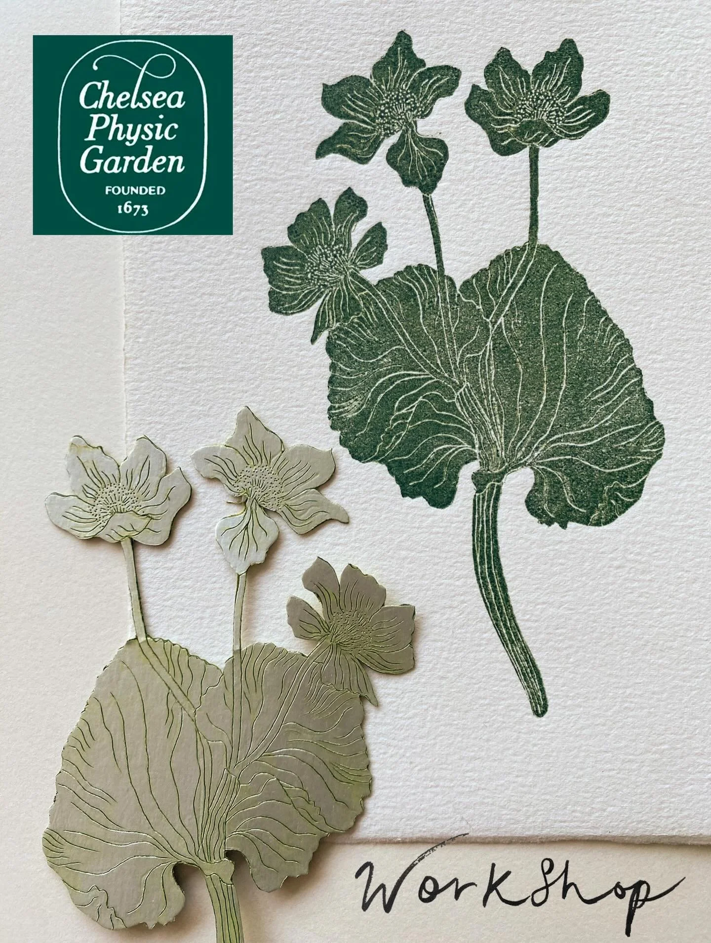 Join me at the beautiful Chelsea Physic Garden to celebrate May Day with flowers, folklore and hands-on printmaking.

We&rsquo;ll begin with observational sketches in the garden, then transform recycled tetrapaks into simple printing plates to create