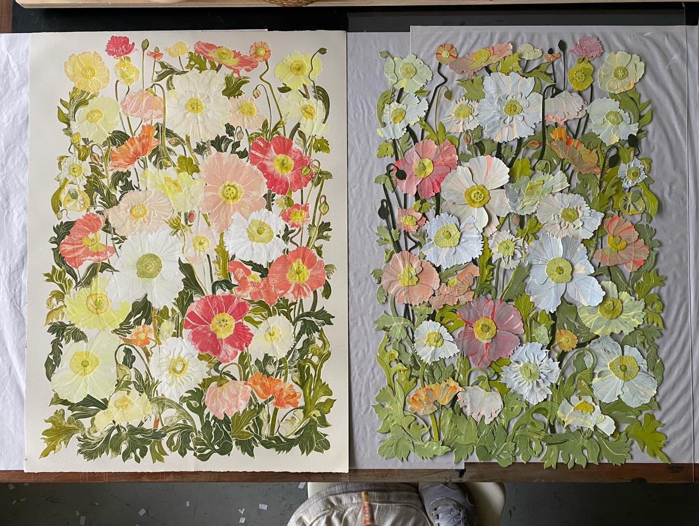 I&rsquo;m spending the next few weeks planning by next big piece.

I&rsquo;ve been looking back at Icelandic Poppies to remind myself what that entails. I loved the challenge with this one, making sure all of the tiny details popped and the hardest p