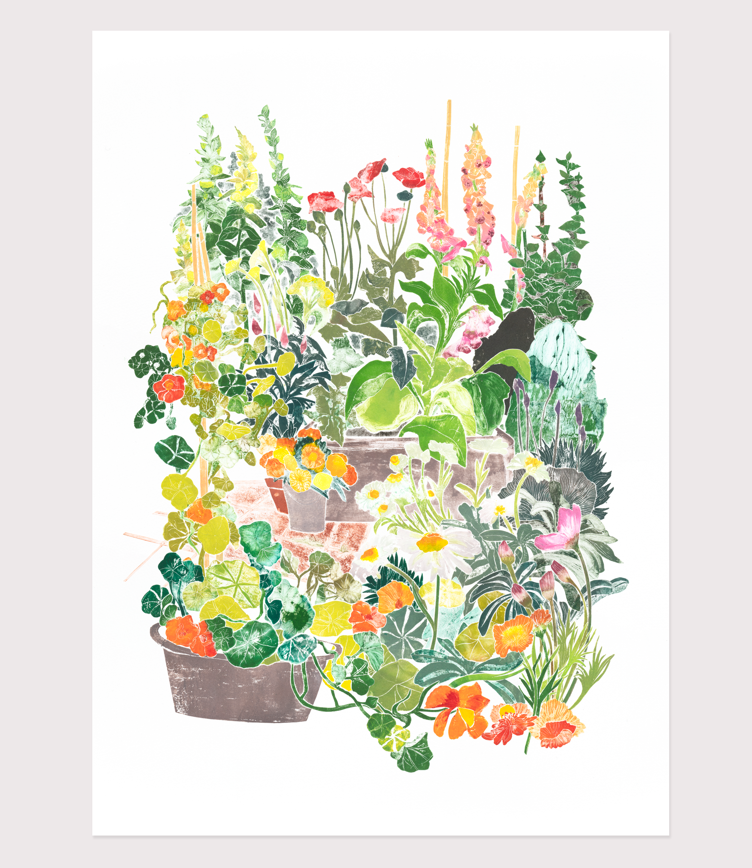 Nana’s Garden – Sentimental Botanical Giclée Print