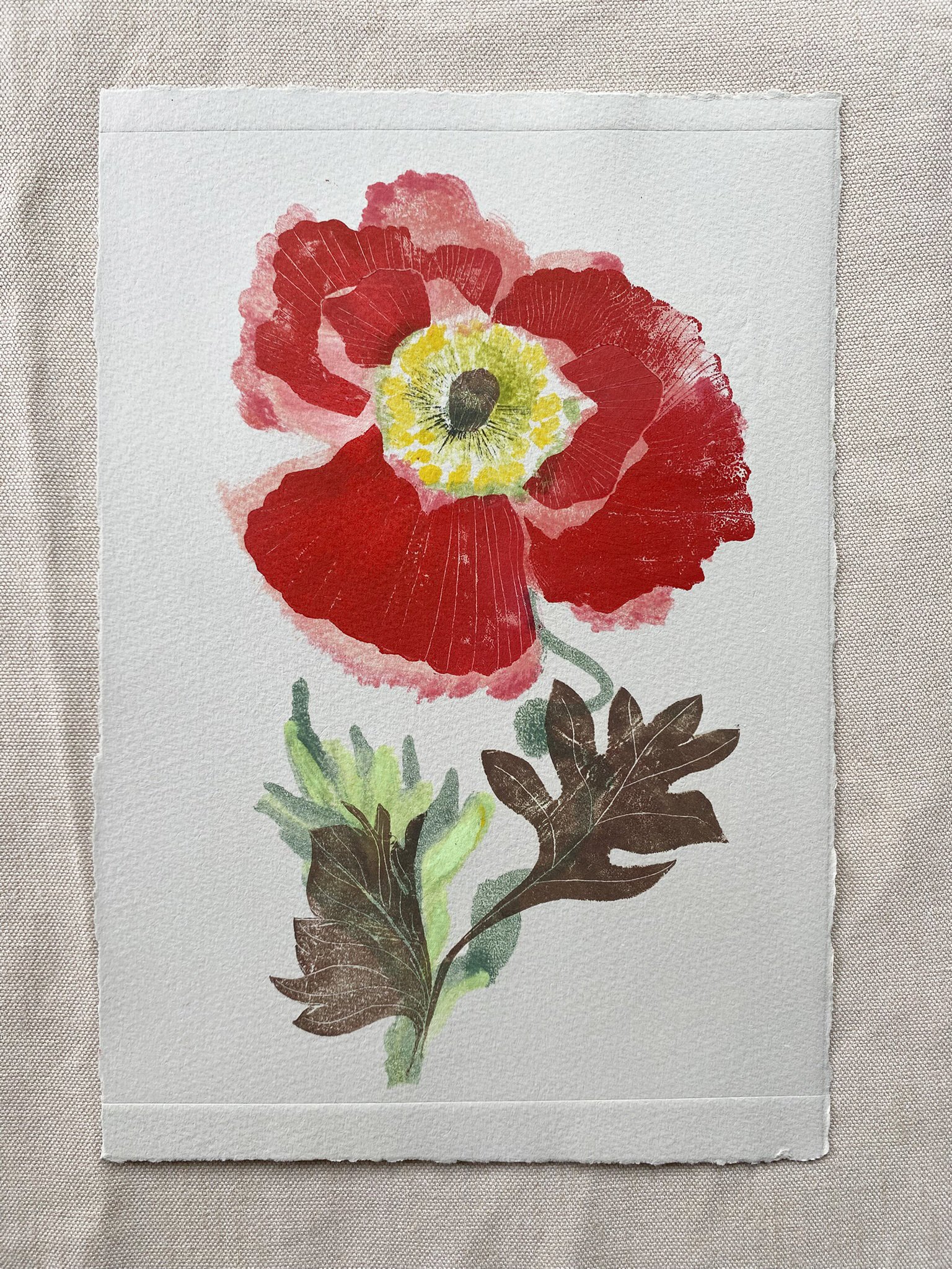 Flutter – Icelandic Poppy Print