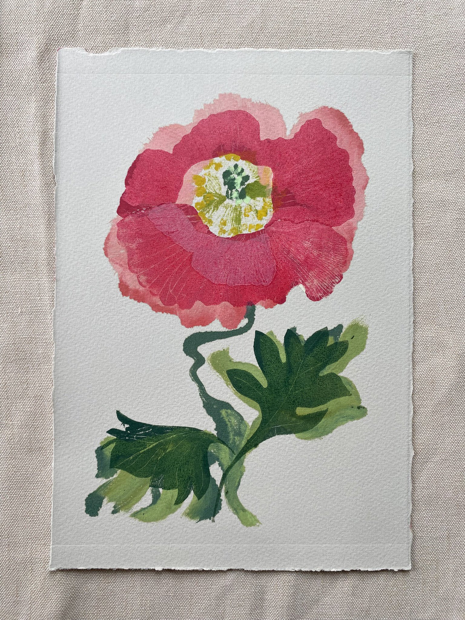 Drift – Icelandic Poppy Print