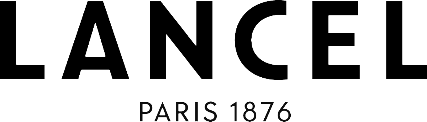 Logo de Lancel avec texte "Paris 1876" en dessous.
