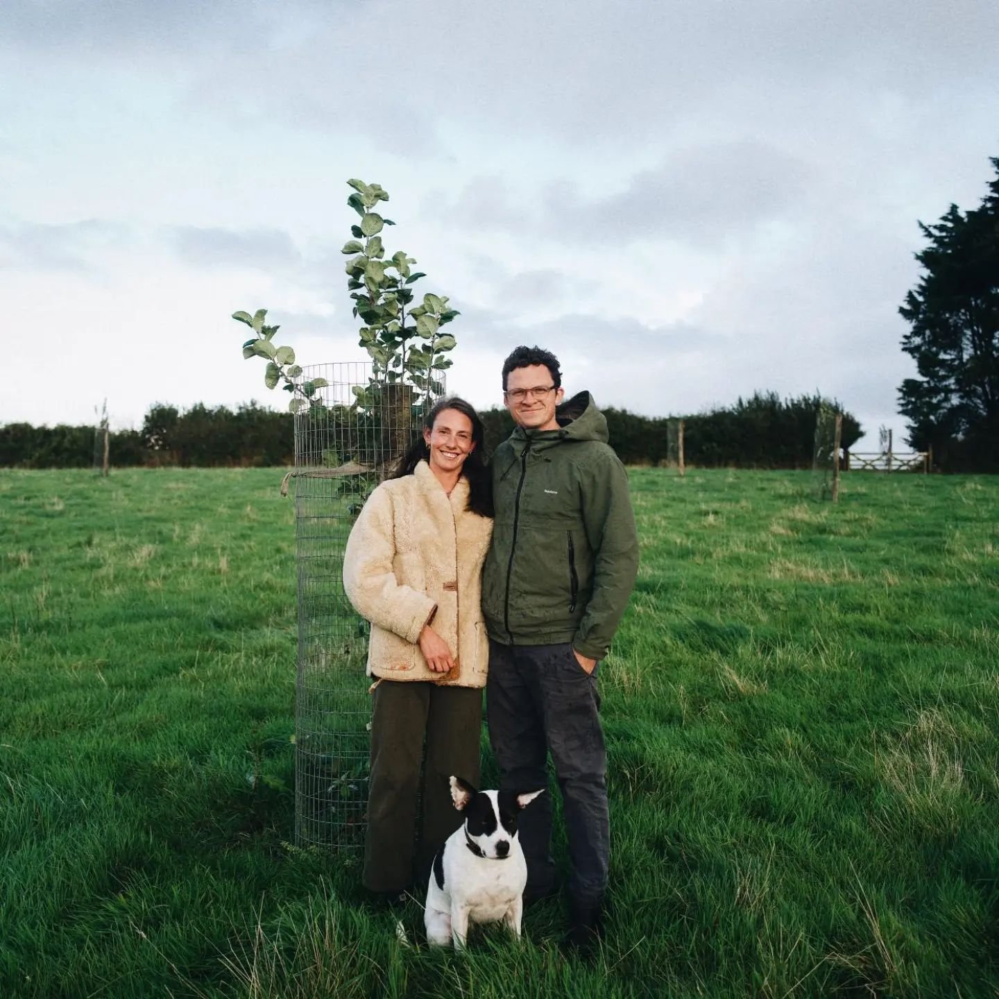 Thank you to @jackharries @cannonmatt for capturing us in our 2 year old traditional orchard we planted on our friends land :) They came to visit as part of their mammoth cycle trip around Cornwall 🚲 The Cornish way 🚲

For those who haven't heard m