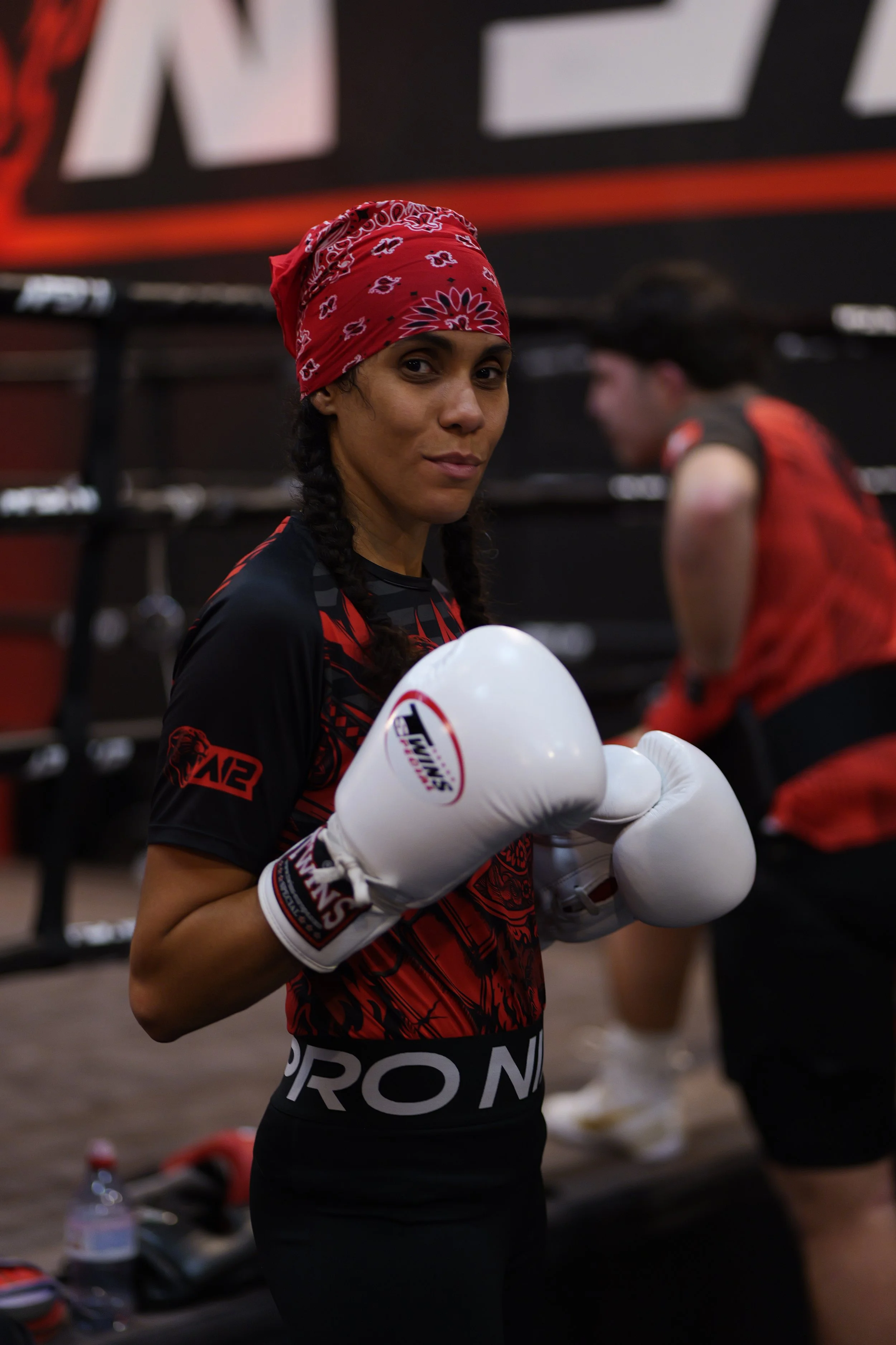 Amanda Baudin, coach Women Boxing et co-fondatrice APEX12 — cours de boxe féminine à Lausanne