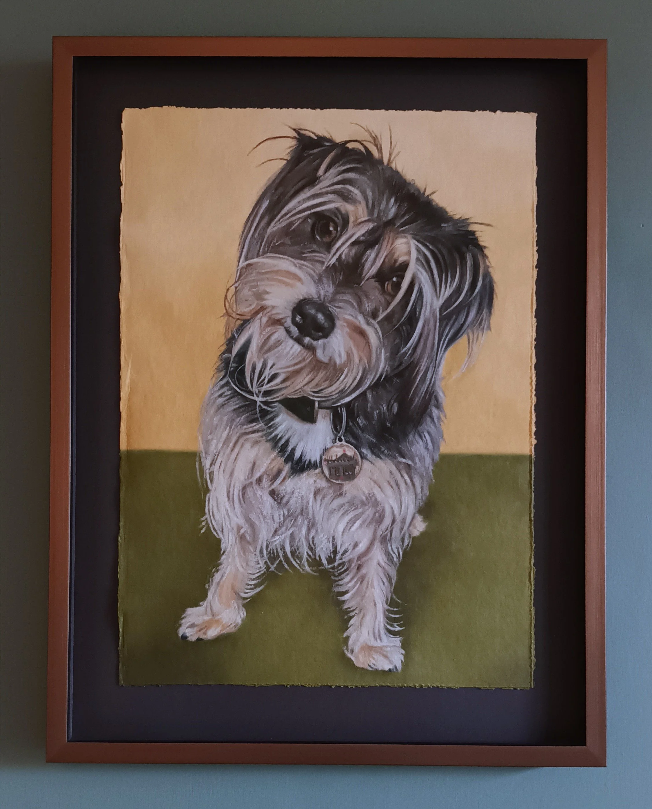 SOLD: Commission (oil on paper, A3)