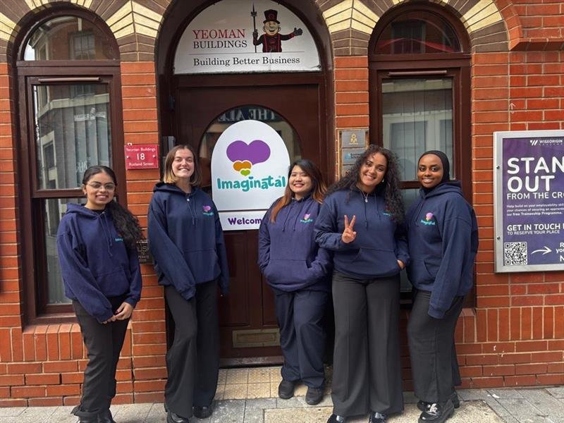 The Imaginatal team outside our Leicester clinic