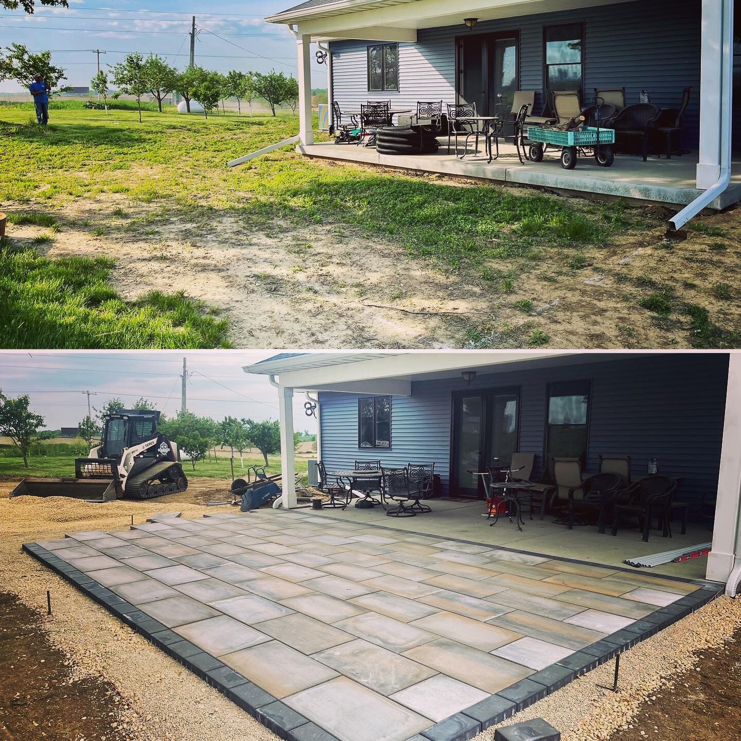 What a difference 2 days can make!
The CO team has been working hard transforming this worn out yard into an entertainer&rsquo;s paradise 🏝🍾

#techopro #blugrande #outdoorliving