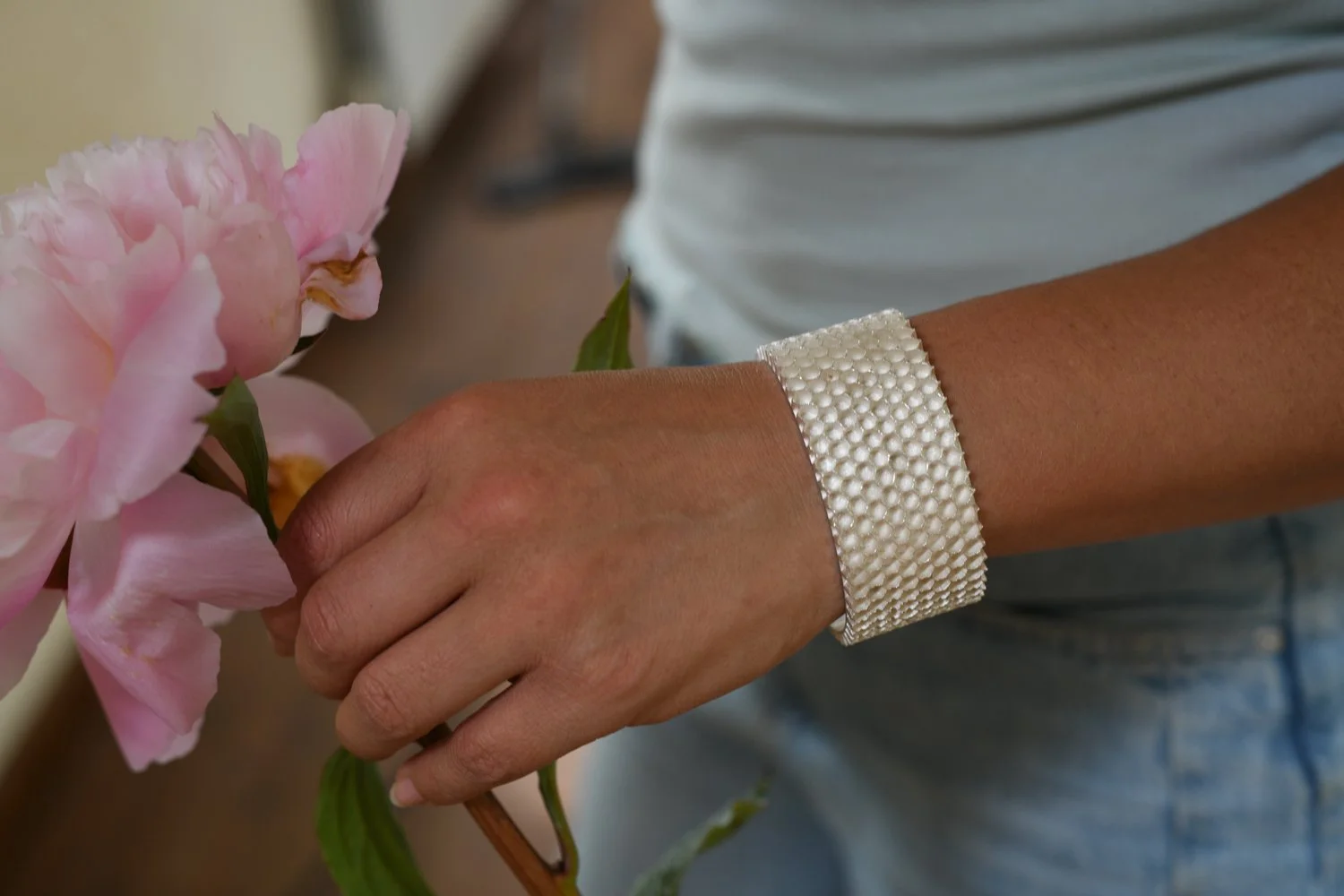 Honeycomb Bangle £1600