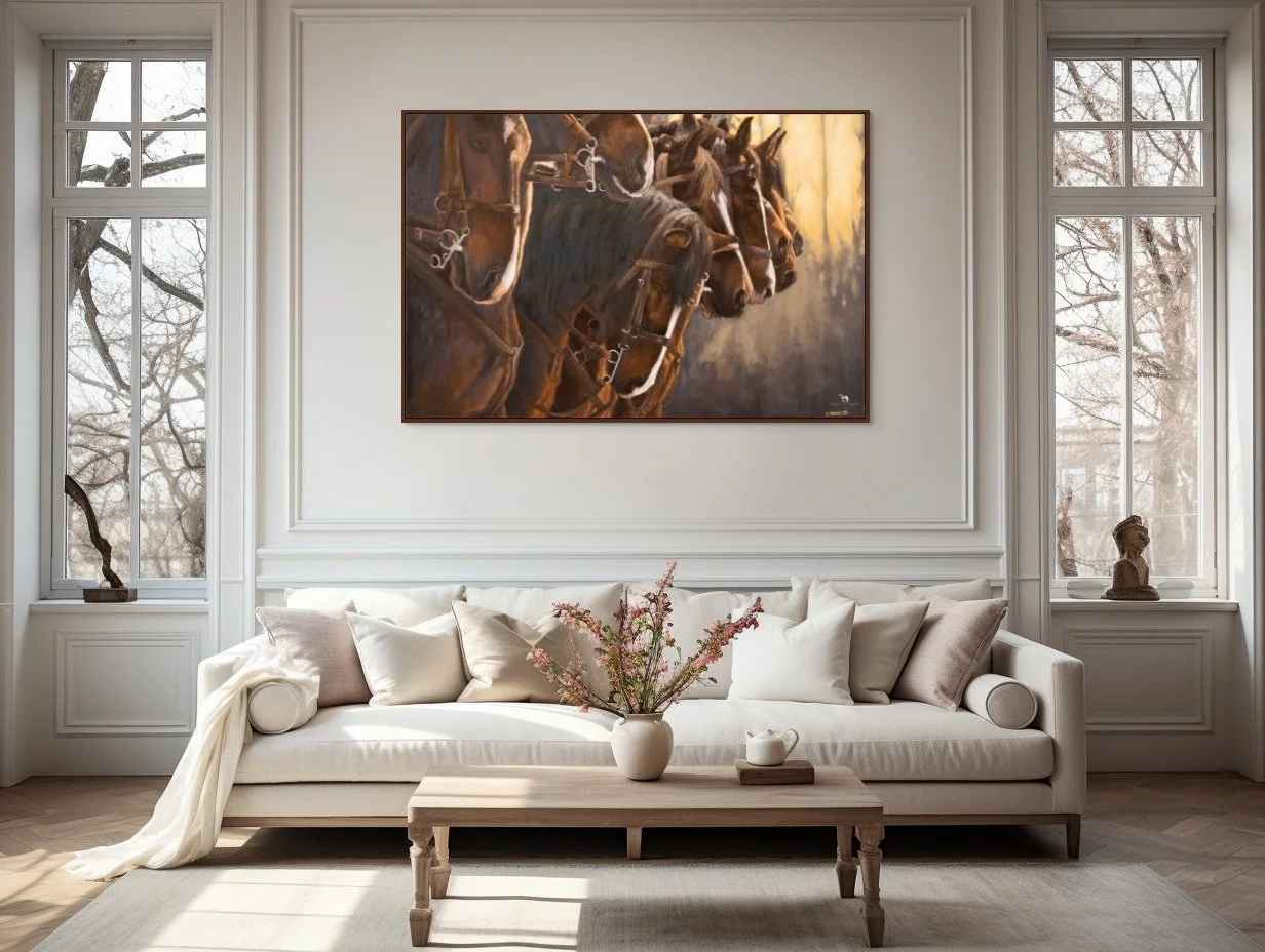 'Before the Sun Finds Us' 20"x30" original oil on canvas