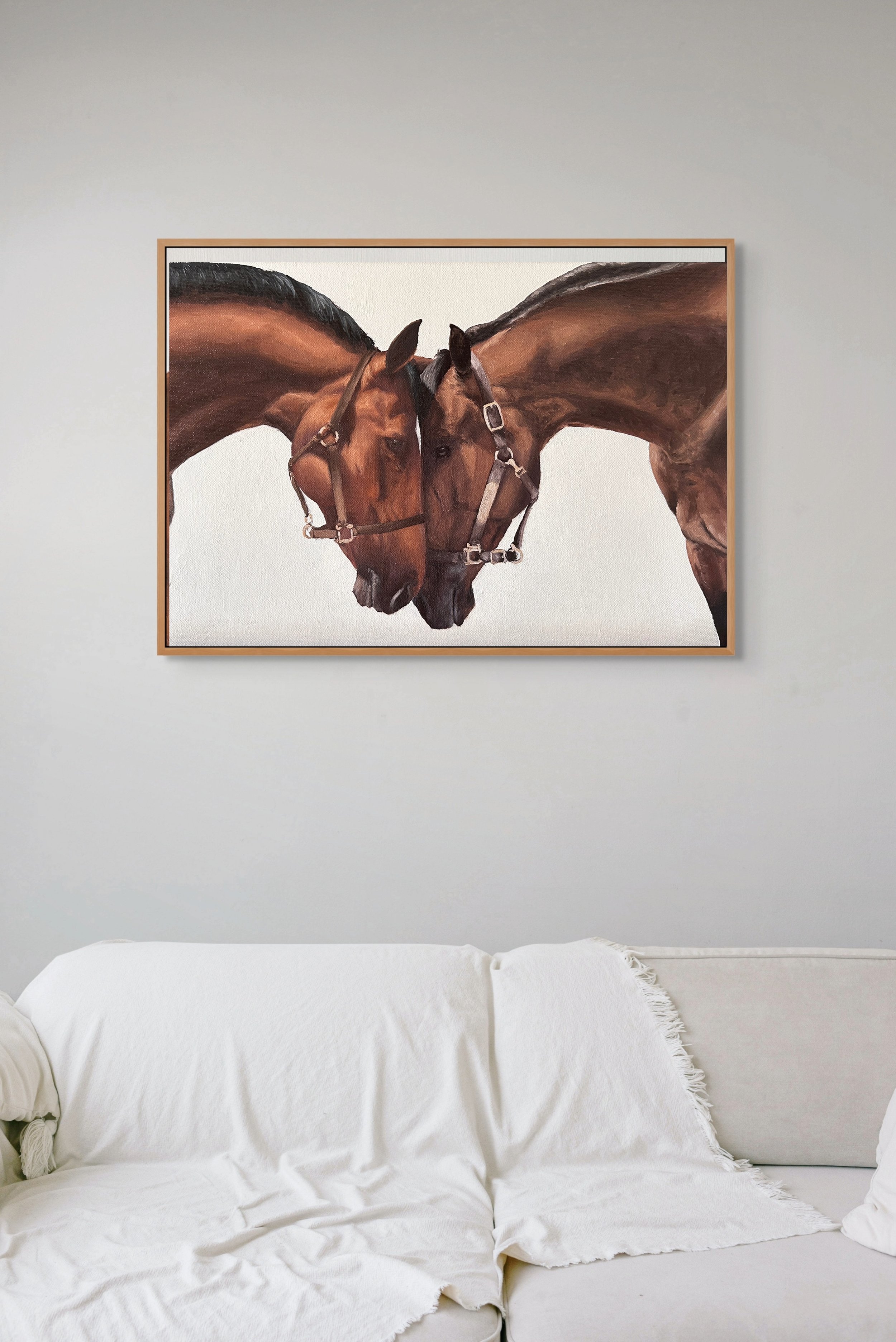 'Brothers' 12"x18" original oil on Canvas