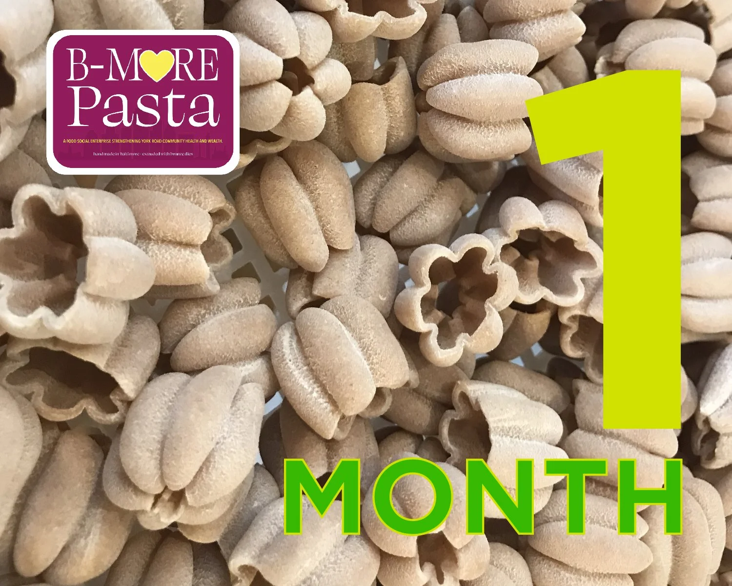 B-More Pasta - One Month Subscription