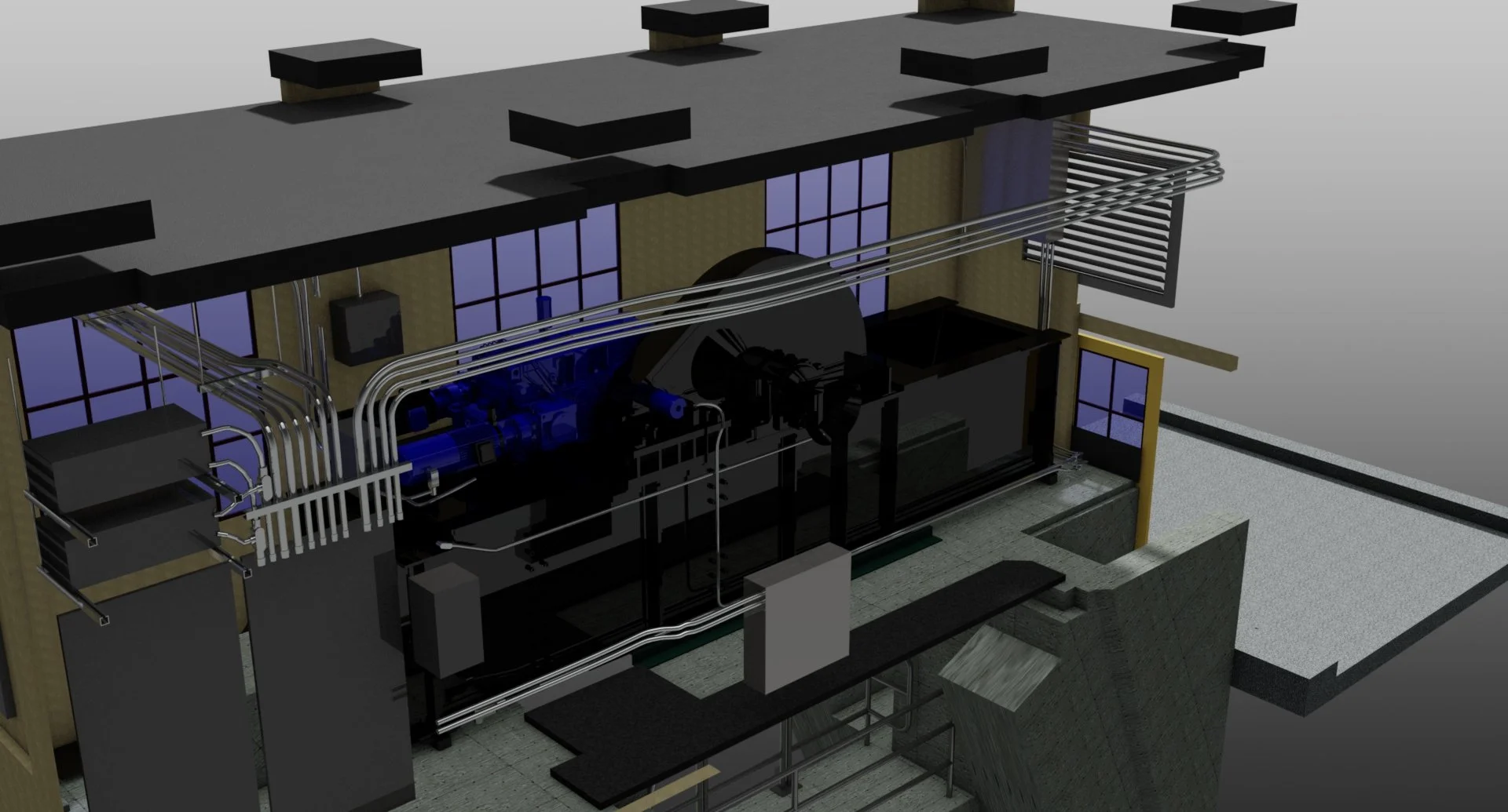 Gate Control Gear Box - 3D Model From Point Cloud