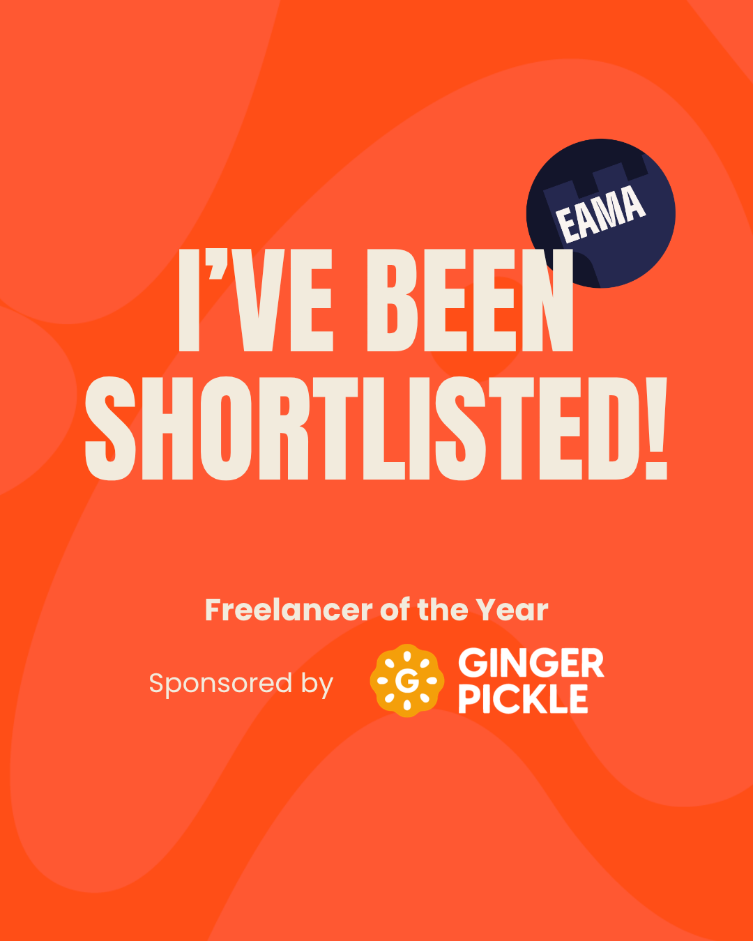 Shortlisted for Freelancer of the Year