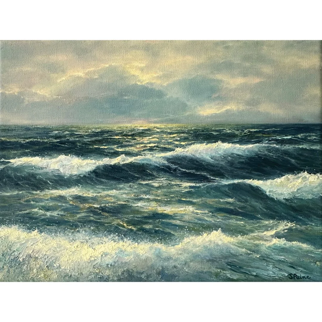 Golden Tides - Oil on Canvas - 9 x 12