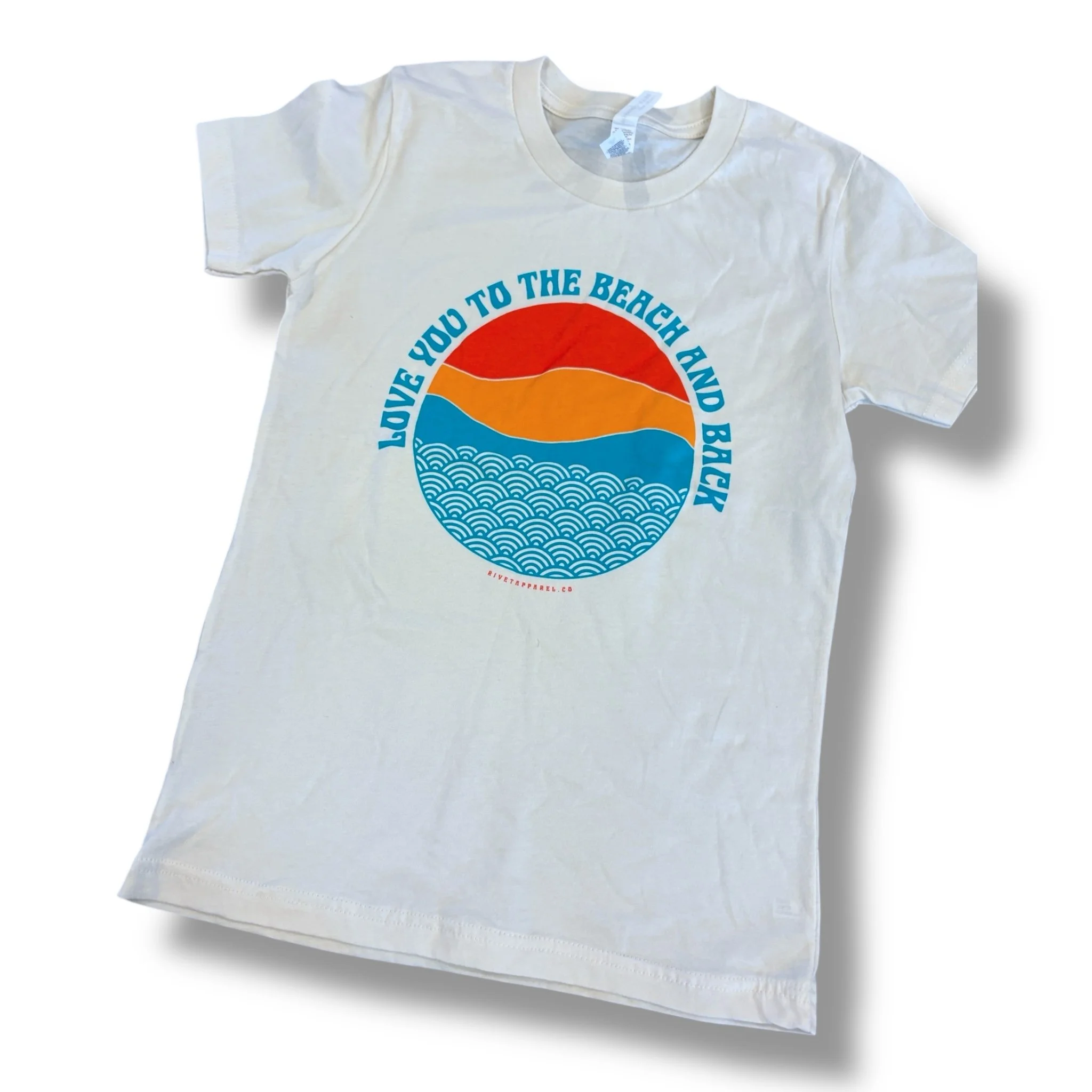 Size 10-12 I love you to the beach and back tee, NWOT