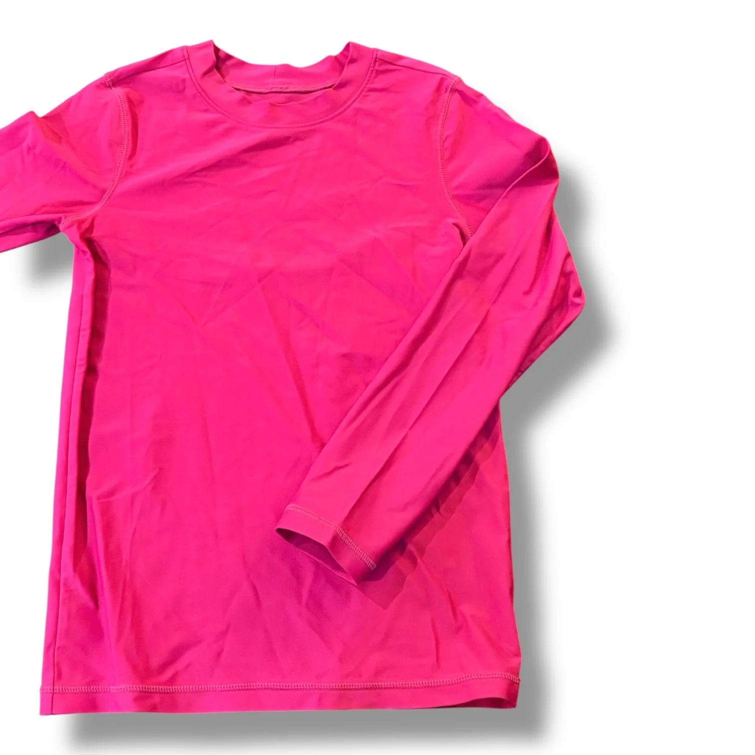 Size 8-9 Primary magenta rash guard