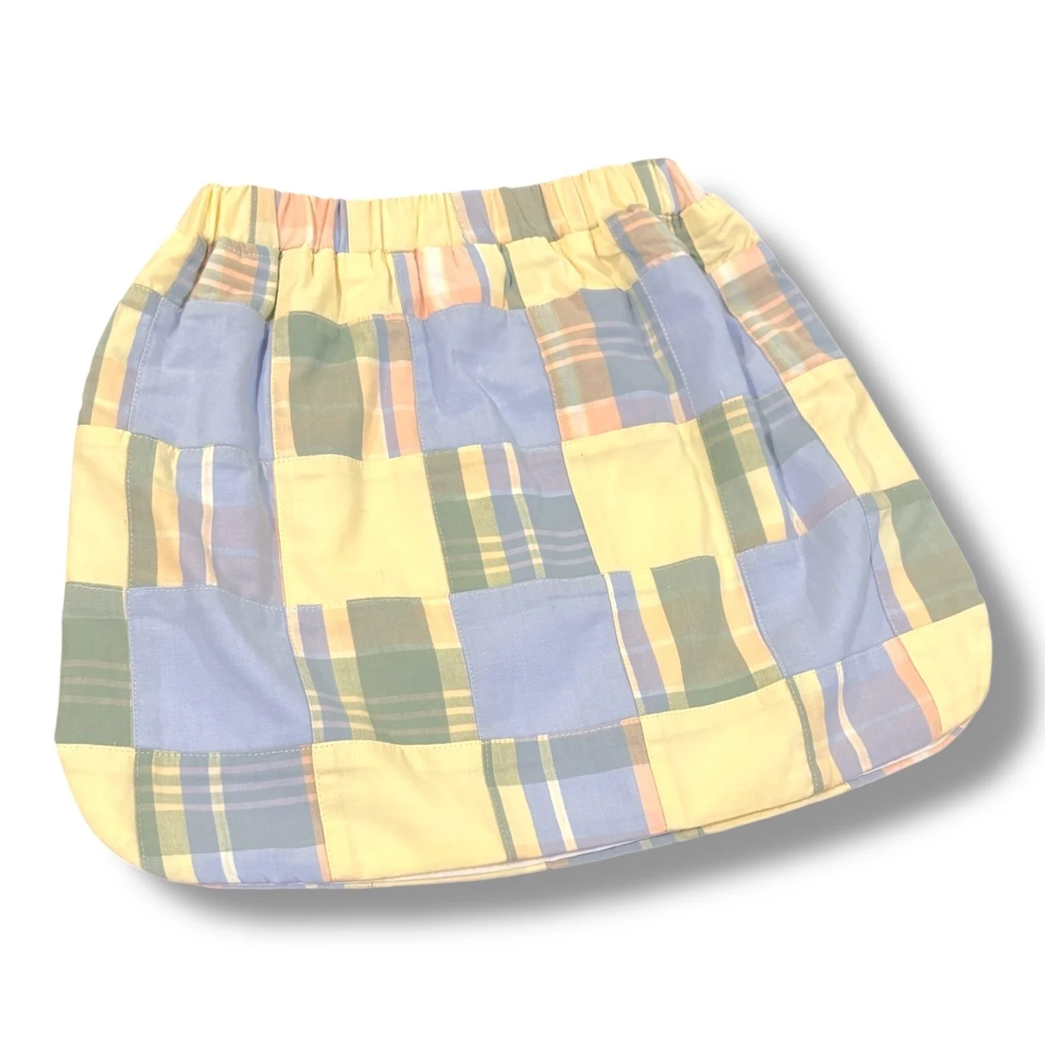 Size 8 TBBC pastel patch-work skirt NWT