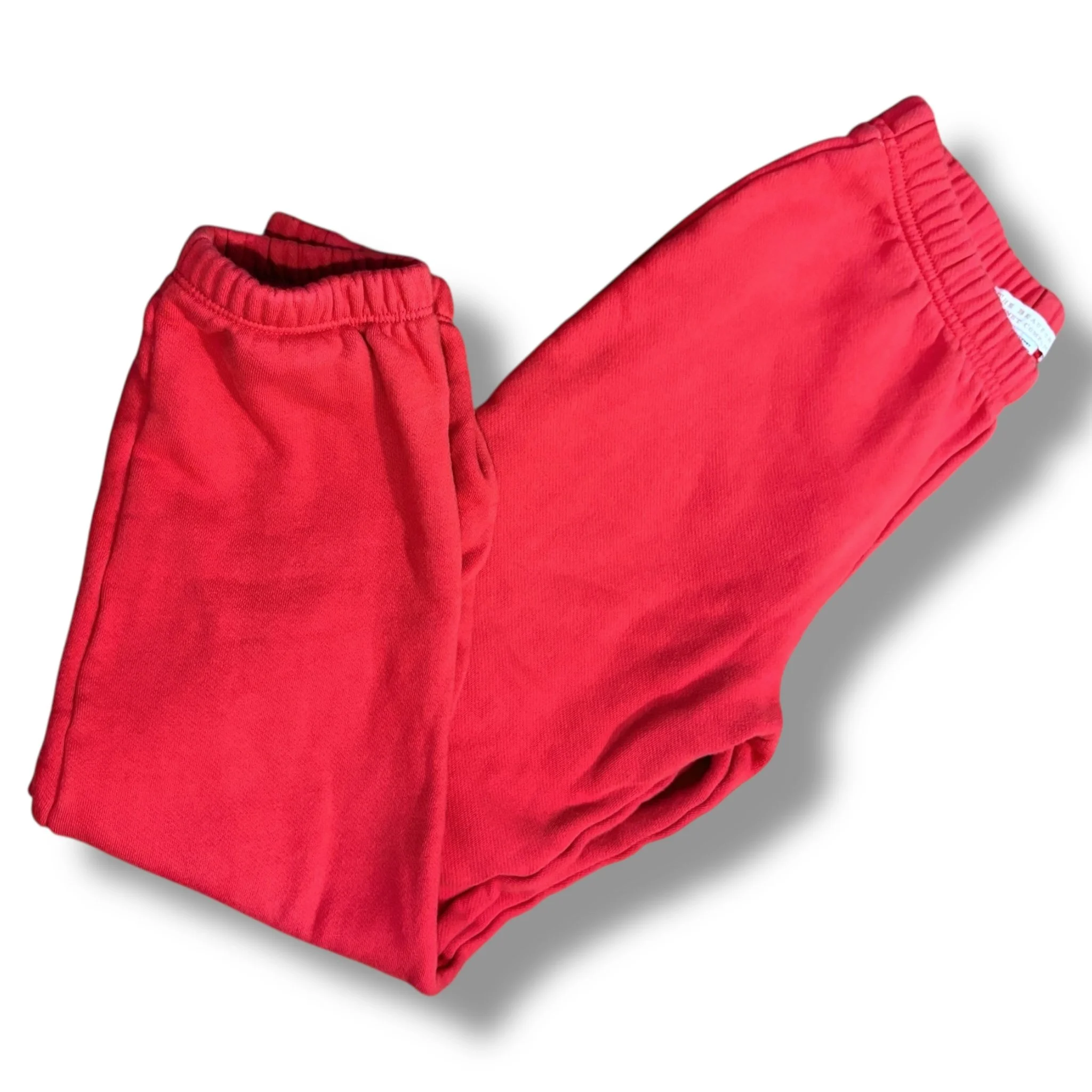 Size 12 TBBC red sweats, some overall wear