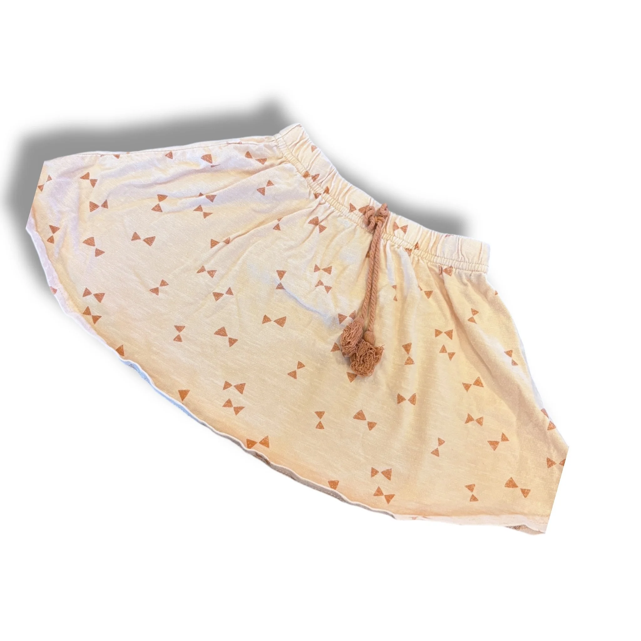 Size 2-3 Rylee and cru pink, triangle knit skirt