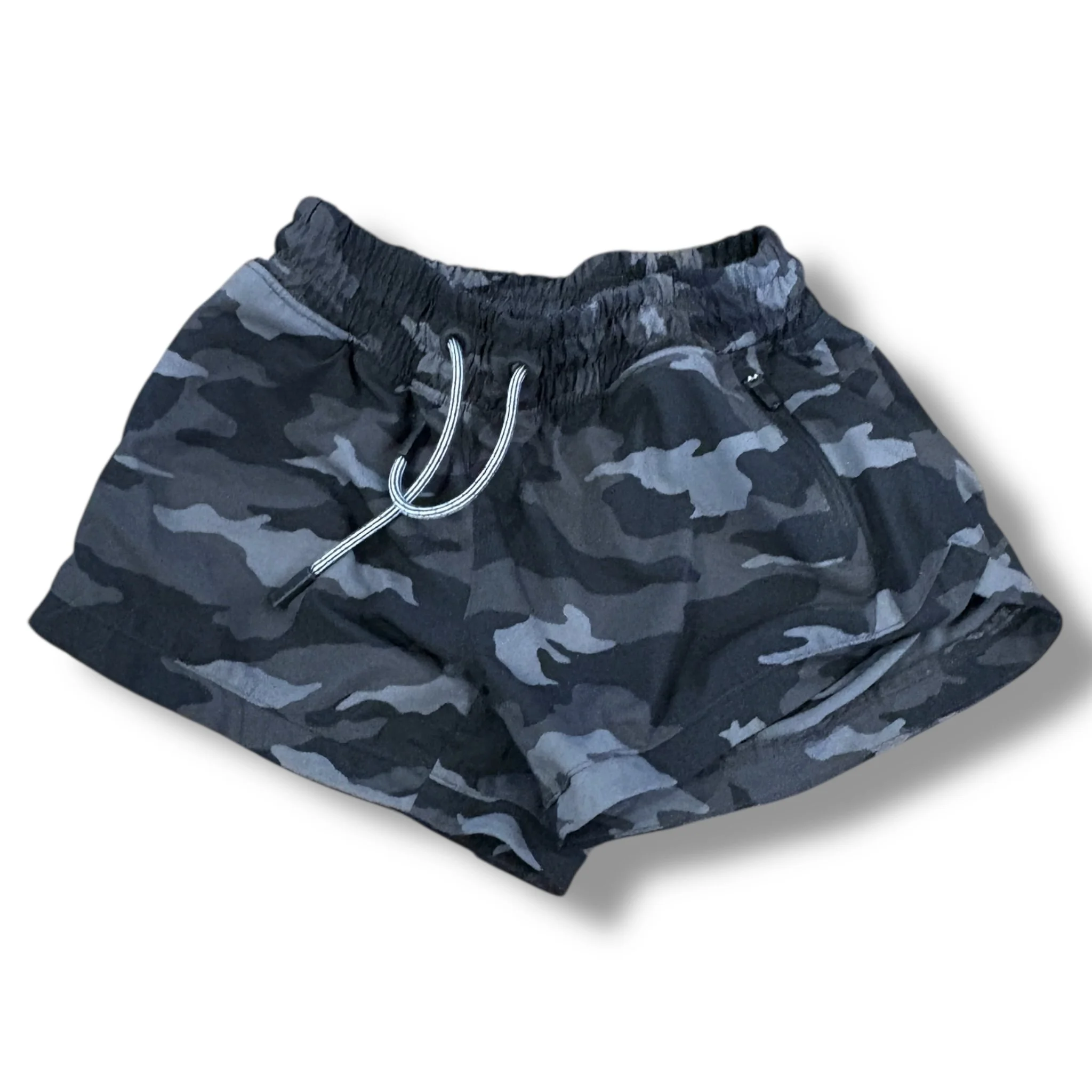SIze 7 Athleta black camo shorts