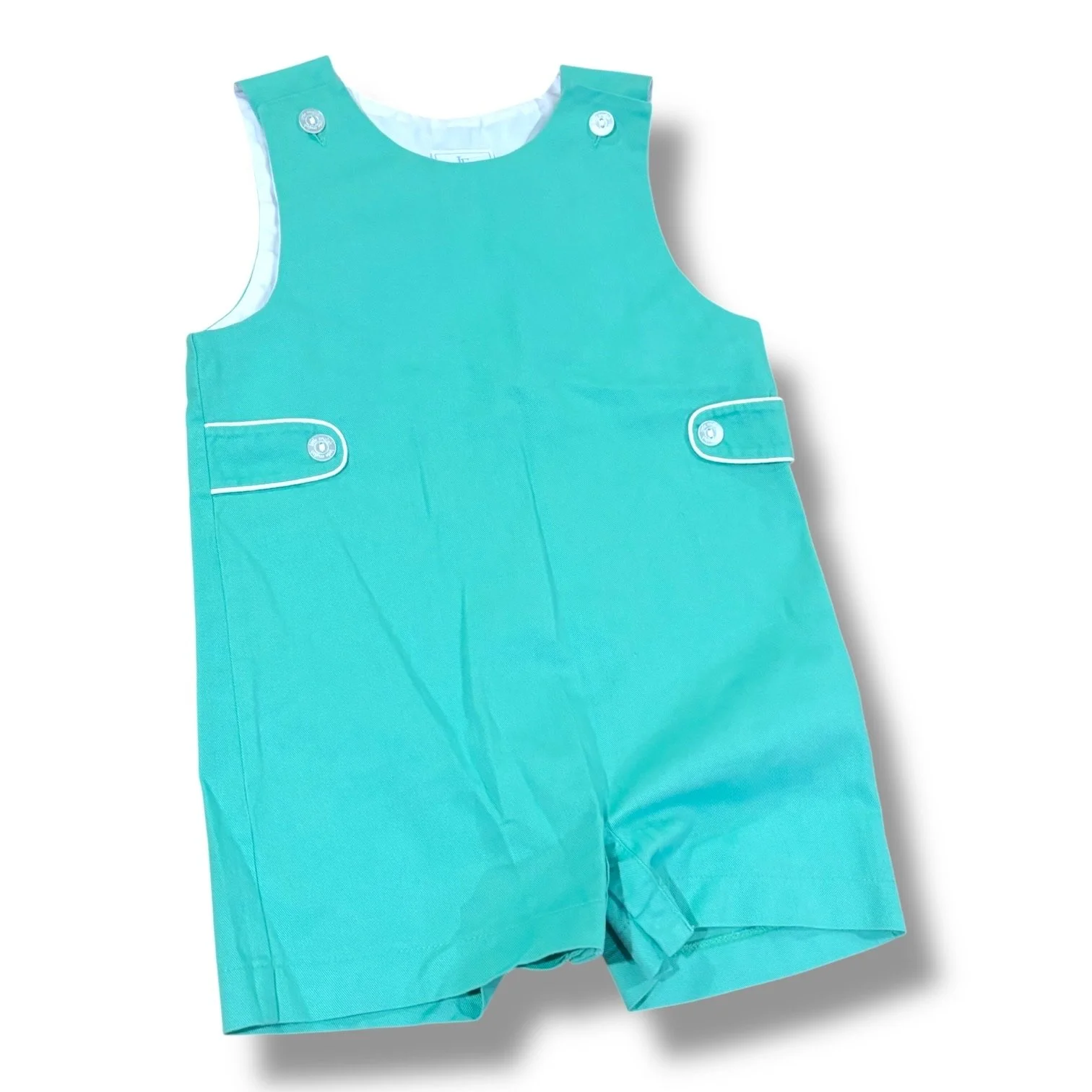 Size 3T Little English mint green jonjon