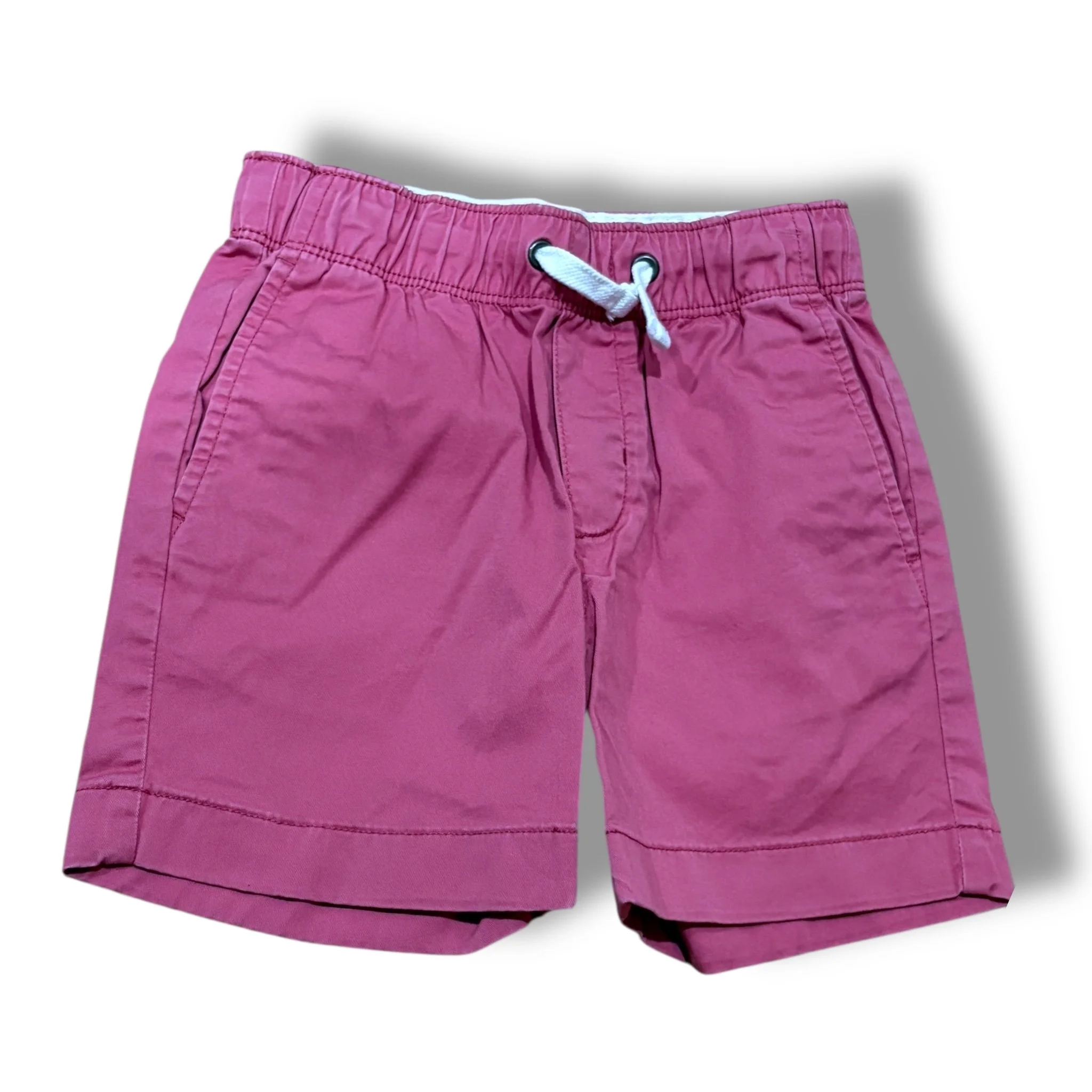 Size 4 Crewcuts red dock shorts