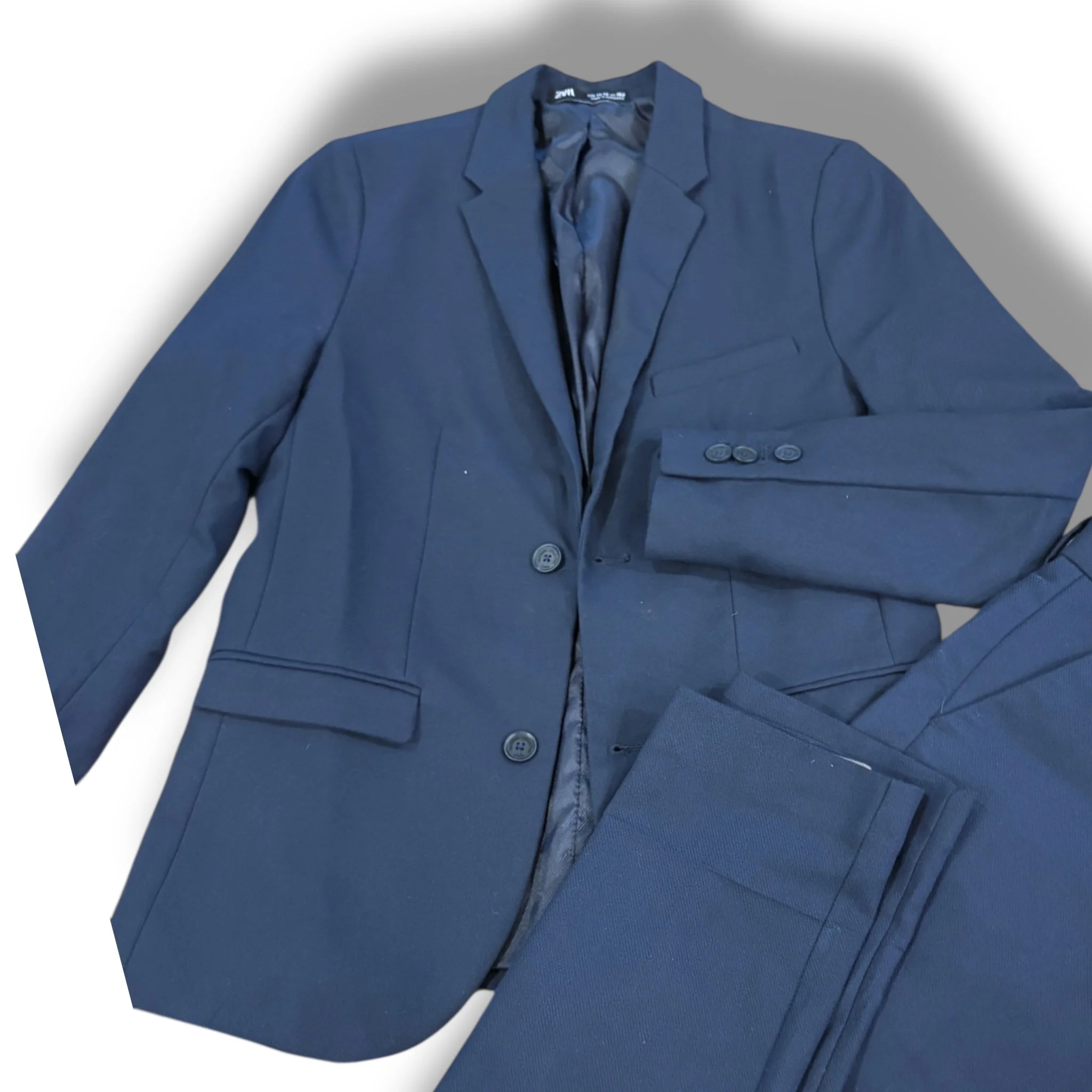 Size 11-12 Zara navy blazer suit jacket