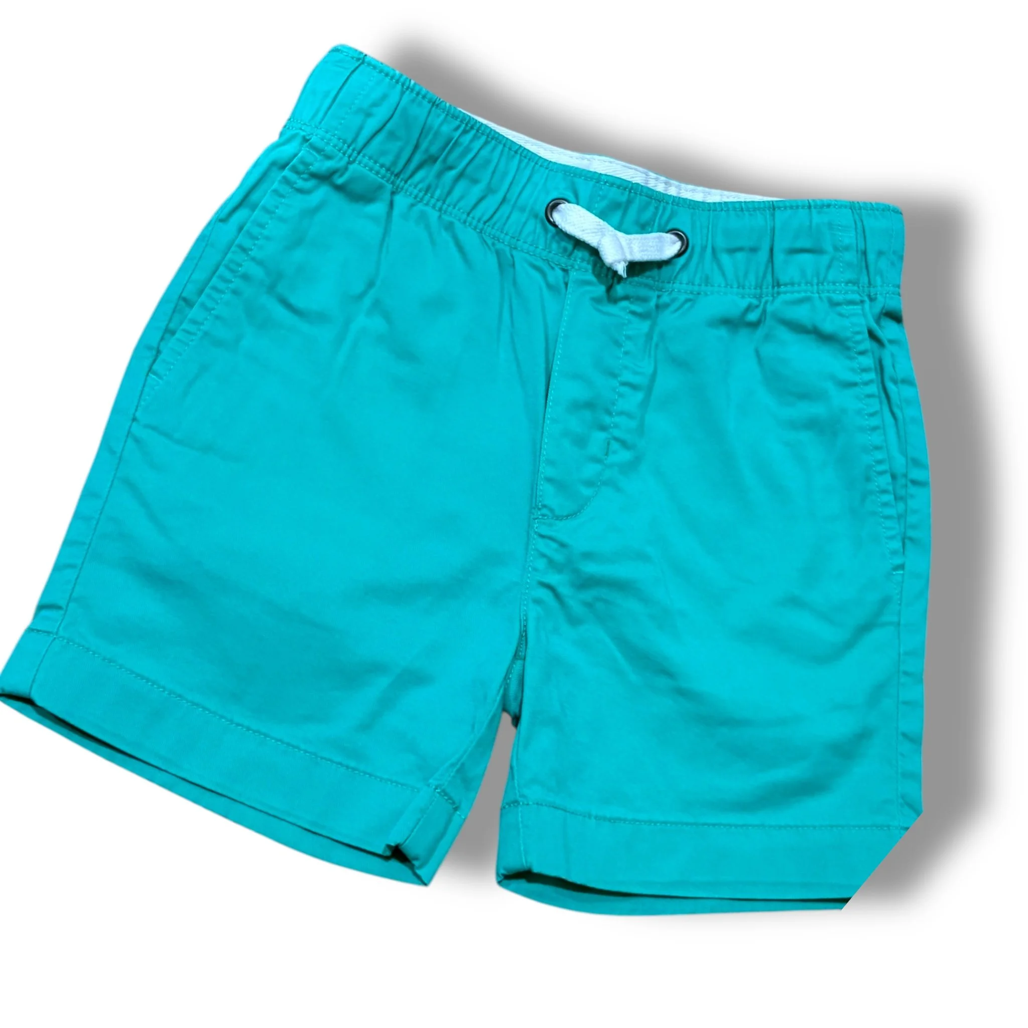 Size 4 Crewcuts green dock shorts