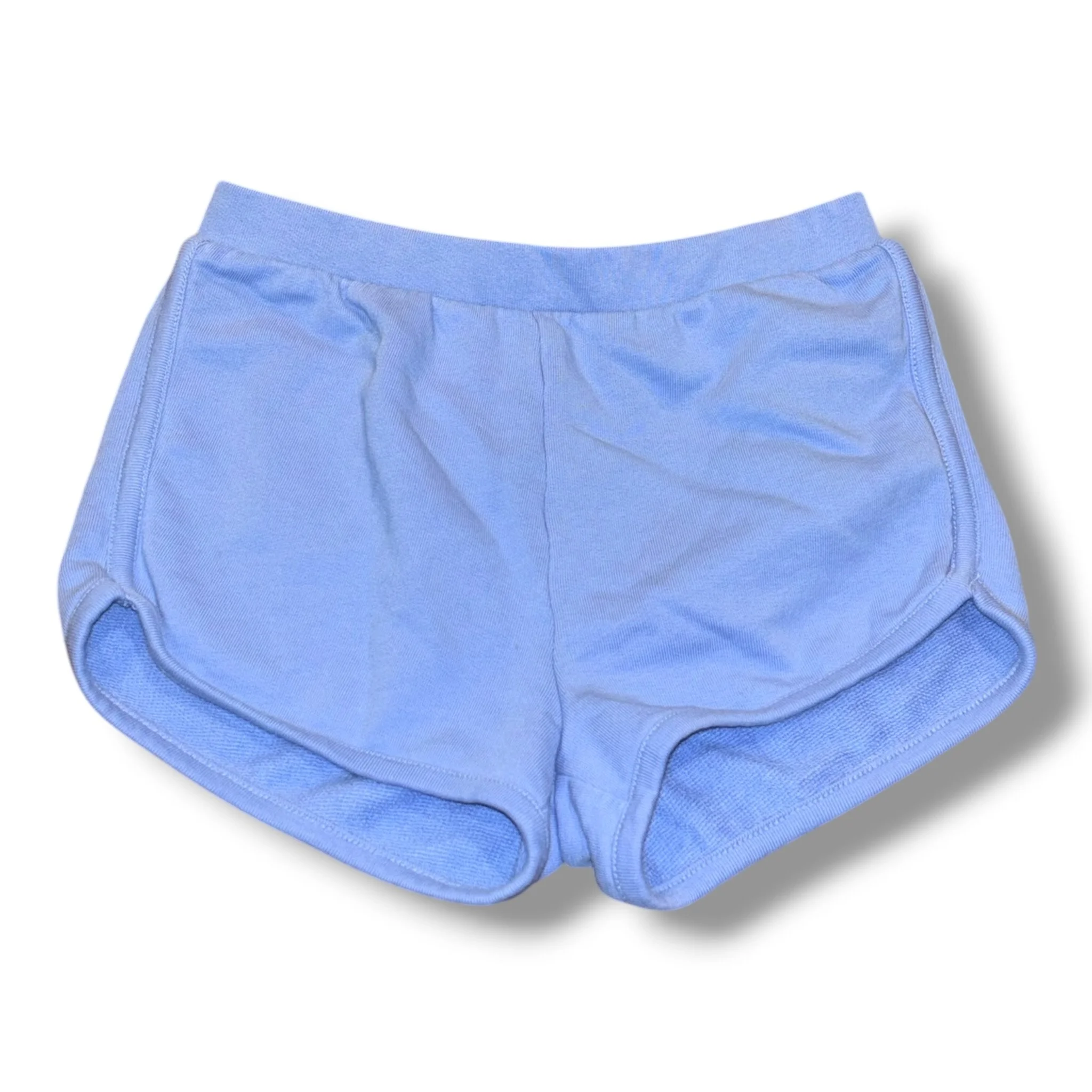 Size 6-7 Hanna Andersson light blue knit shorts
