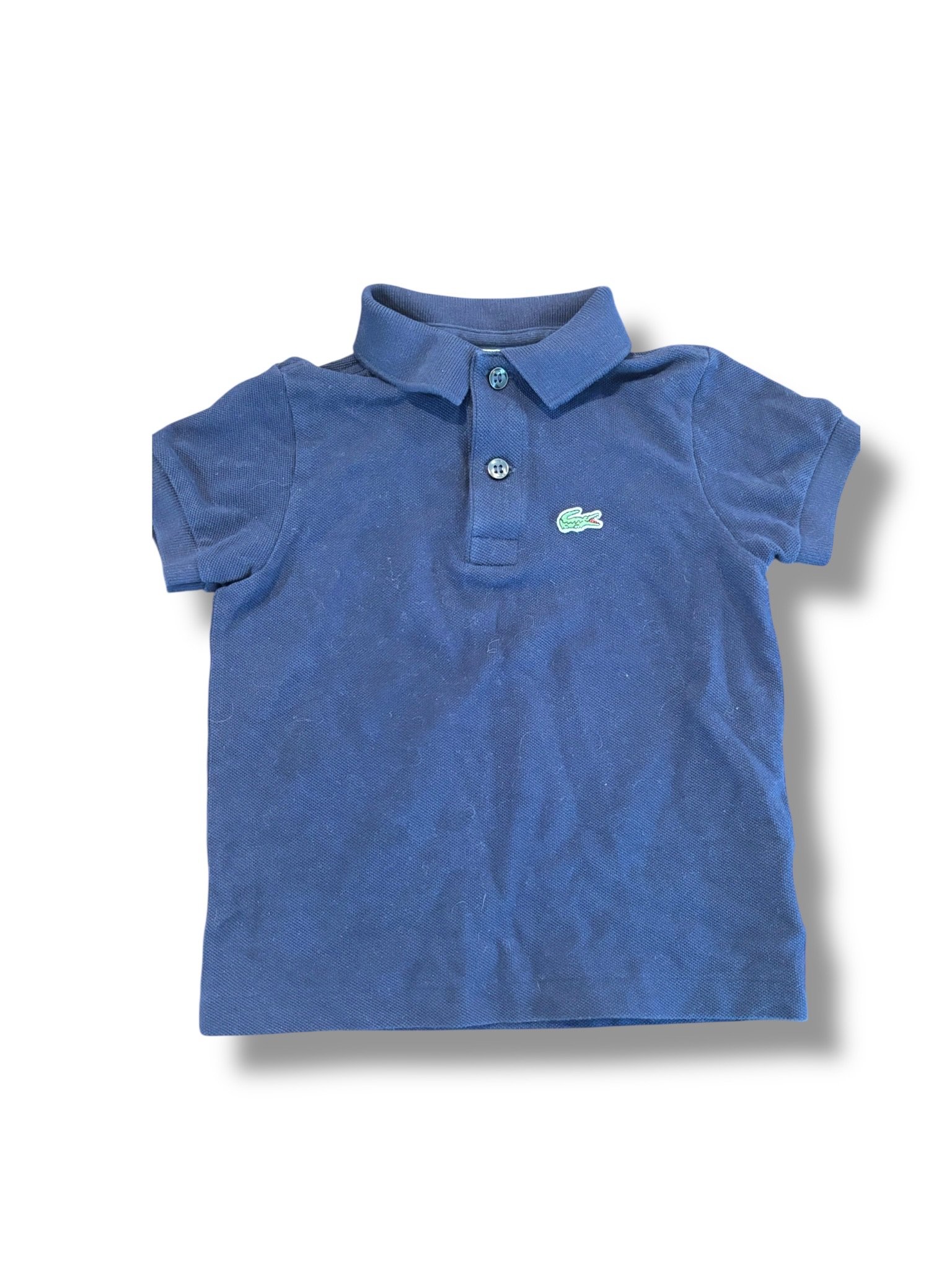 Size 3 Lacoste navy polo