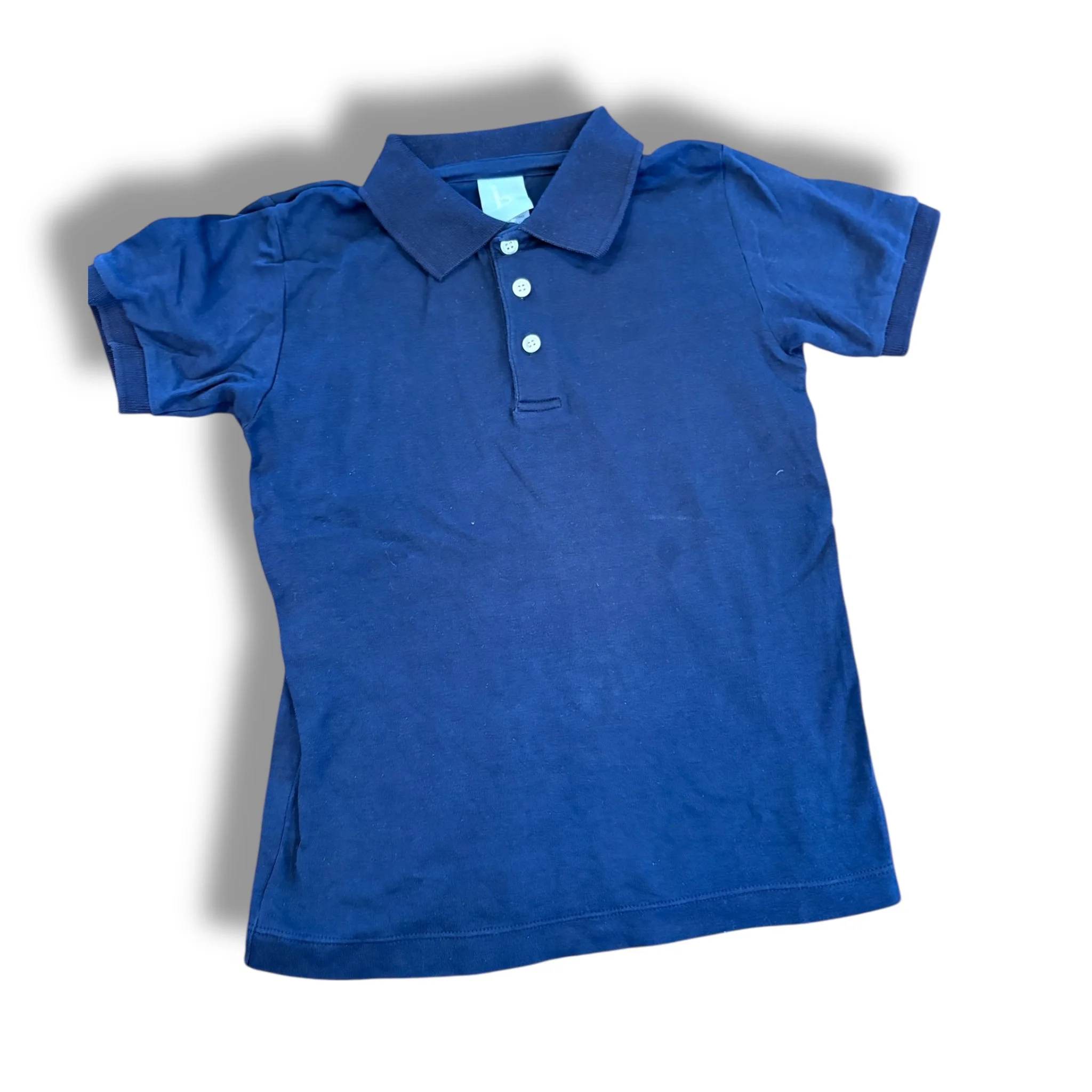 Size 7 Bella bliss navy knit polo