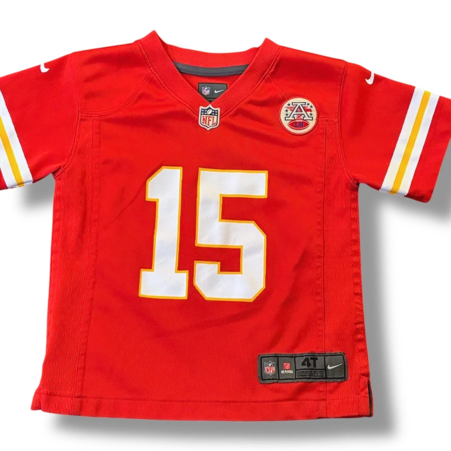 Size 4 #15 Chiefs jersey