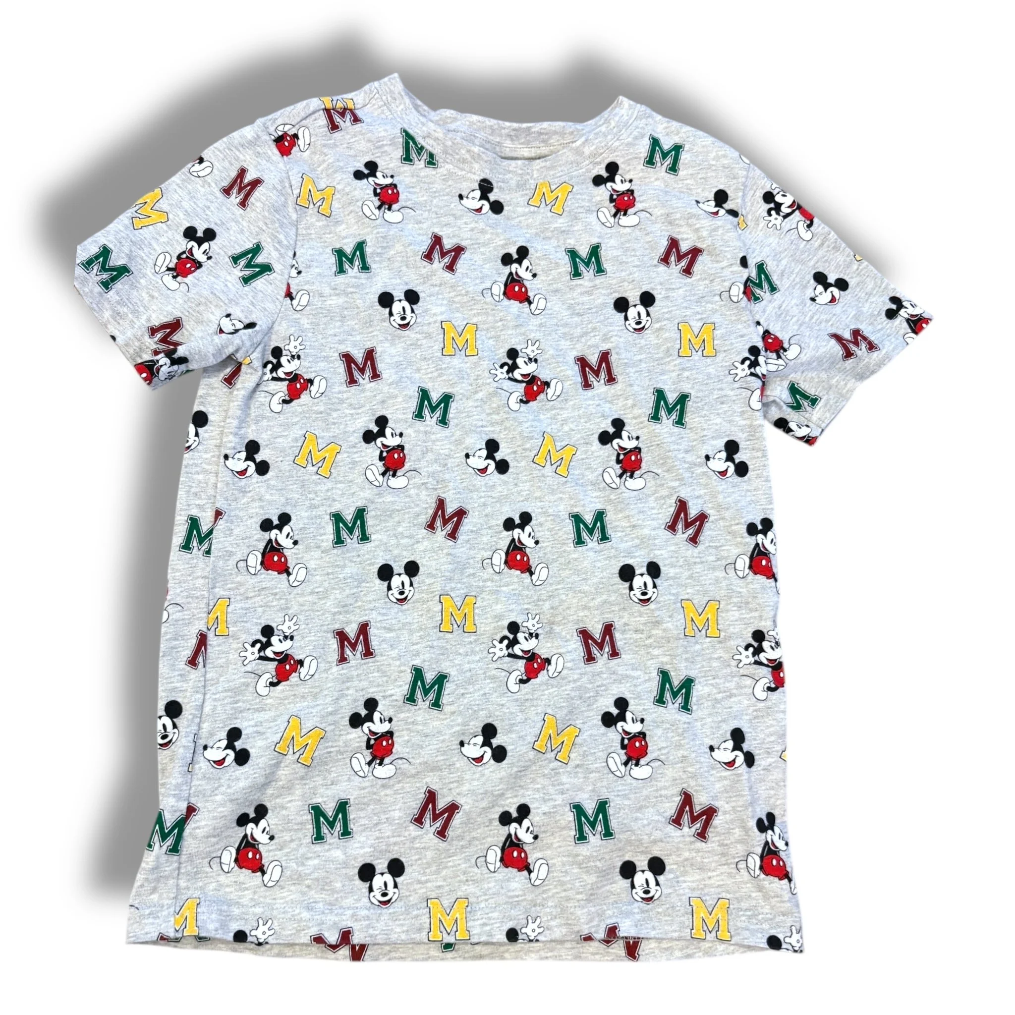 Size 7 Janie and jack grey mickey tee